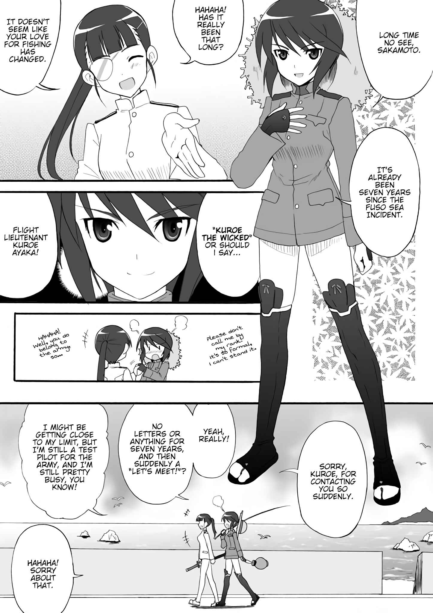 Page 4 Chapter 7 Strike Witches - The Sky That Connect Us