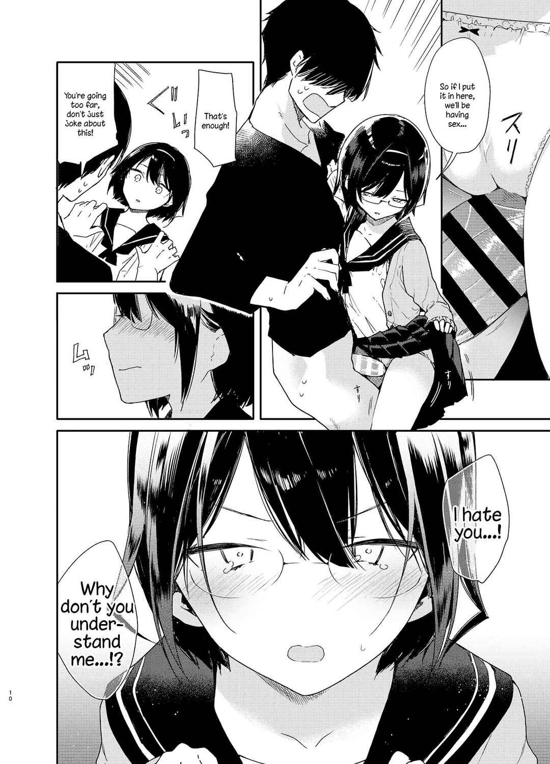 Page 10 Chapter Unknown_917b Chiteki Bungaku Bishoujo to Ikimakuri Obenkyou♥Ecchi