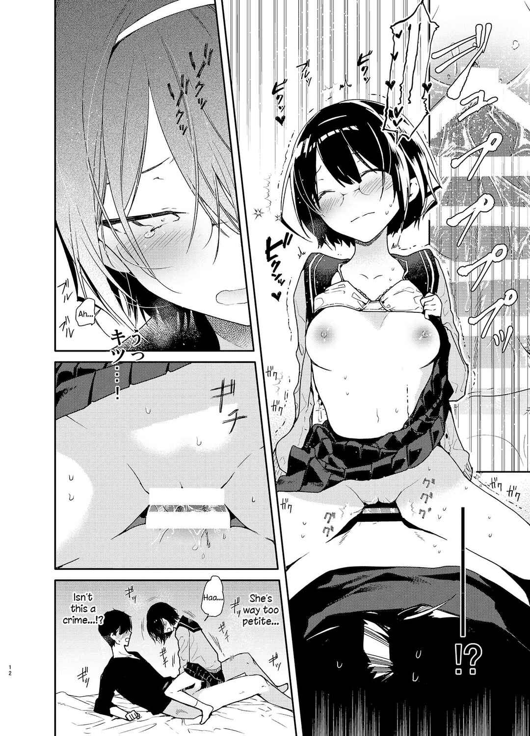 Page 12 Chapter Unknown_917b Chiteki Bungaku Bishoujo to Ikimakuri Obenkyou♥Ecchi