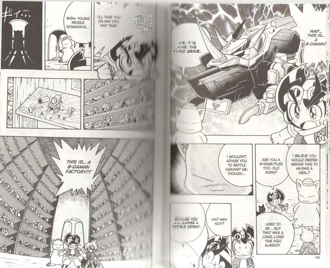 Page 8 Chapter 7 B-Legend! Battle B-Daman