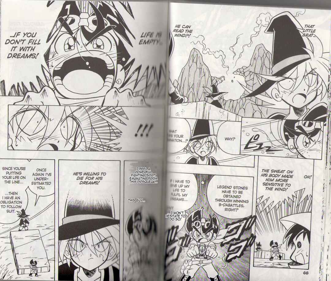 Page 11 Chapter 2 B-Legend! Battle B-Daman