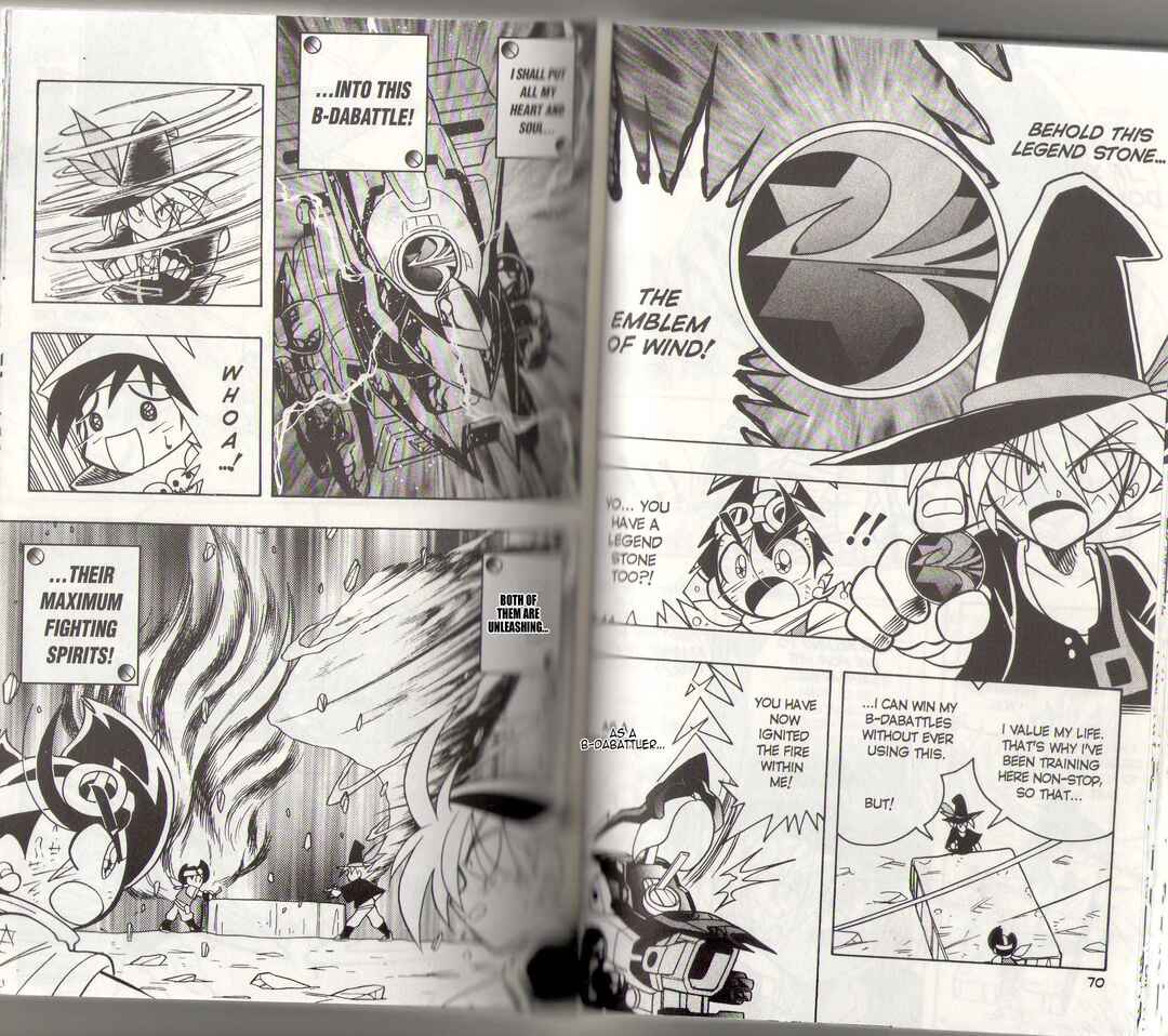 Page 12 Chapter 2 B-Legend! Battle B-Daman