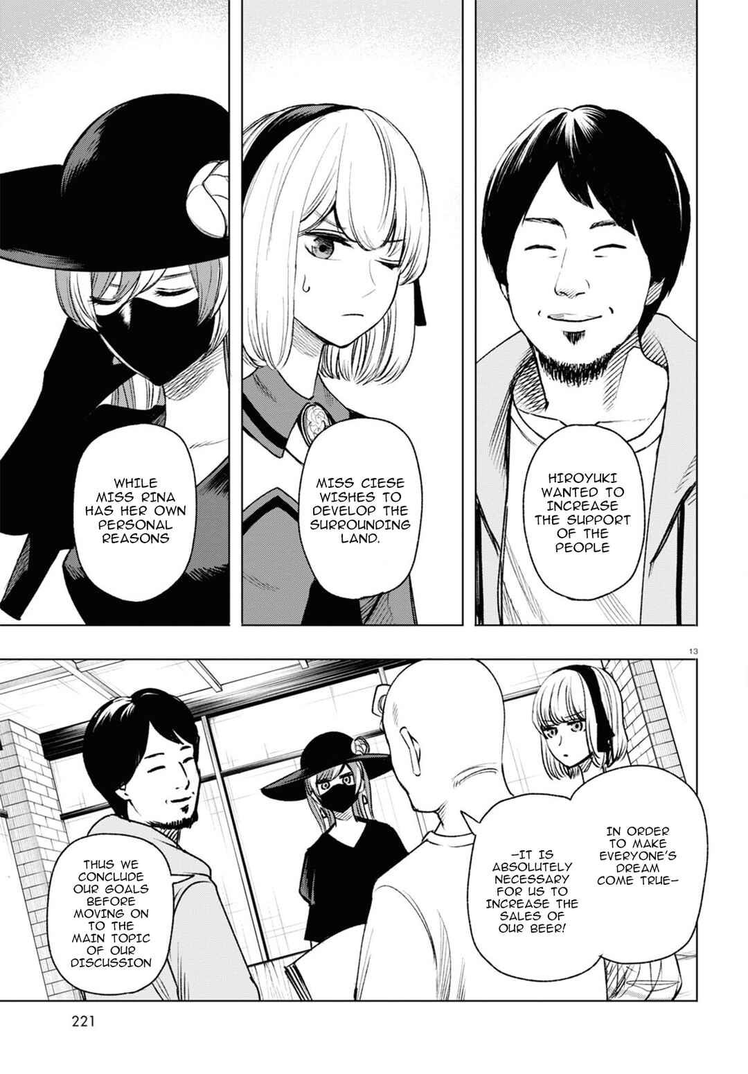 Page 13 Chapter 6 Hiroyuki, Isekai demo Ronpa de Mushou Shimasu