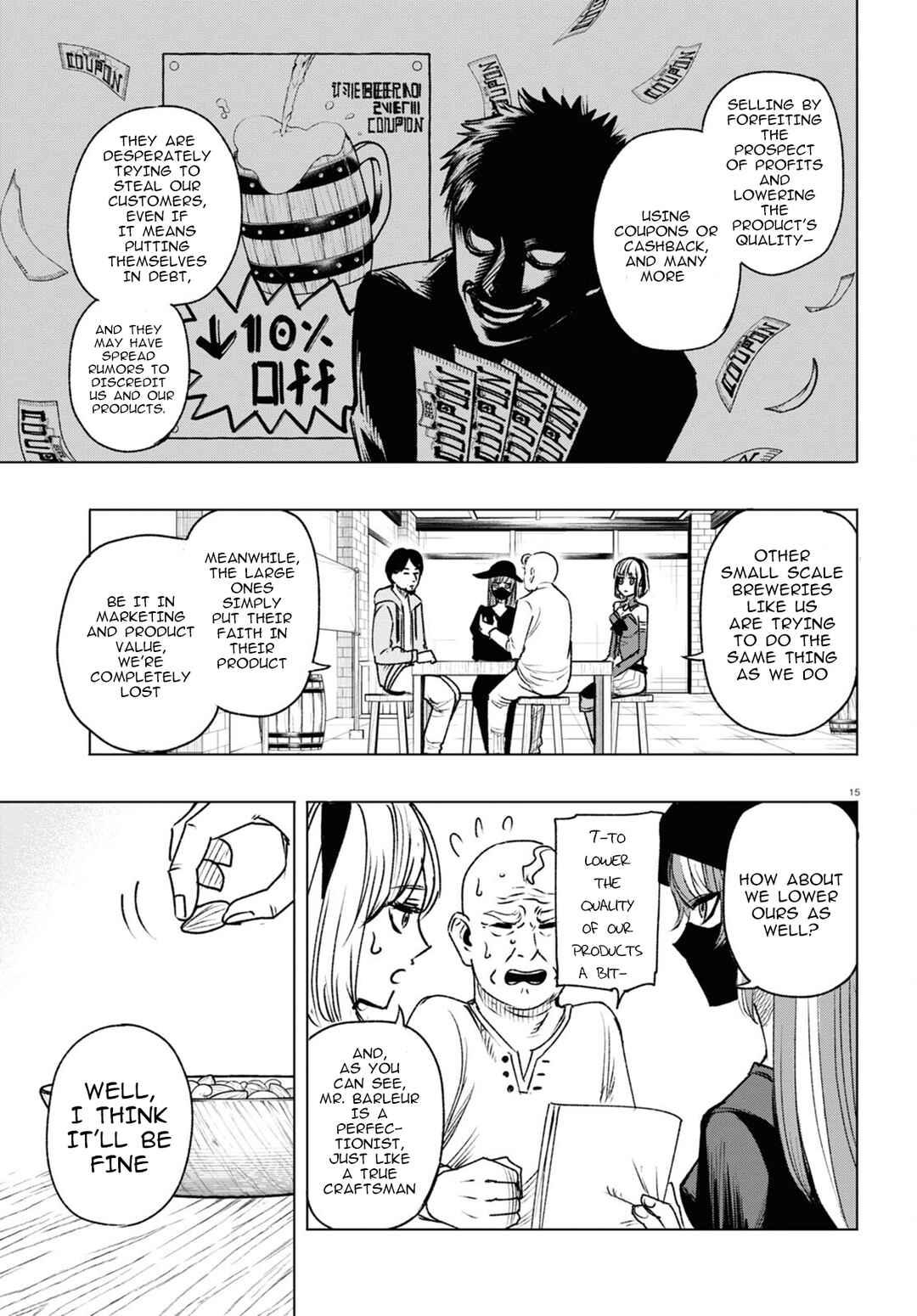 Page 15 Chapter 6 Hiroyuki, Isekai demo Ronpa de Mushou Shimasu