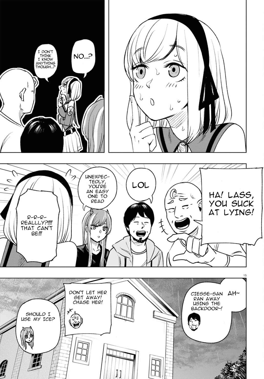 Page 15 Chapter 10 Hiroyuki, Isekai demo Ronpa de Mushou Shimasu