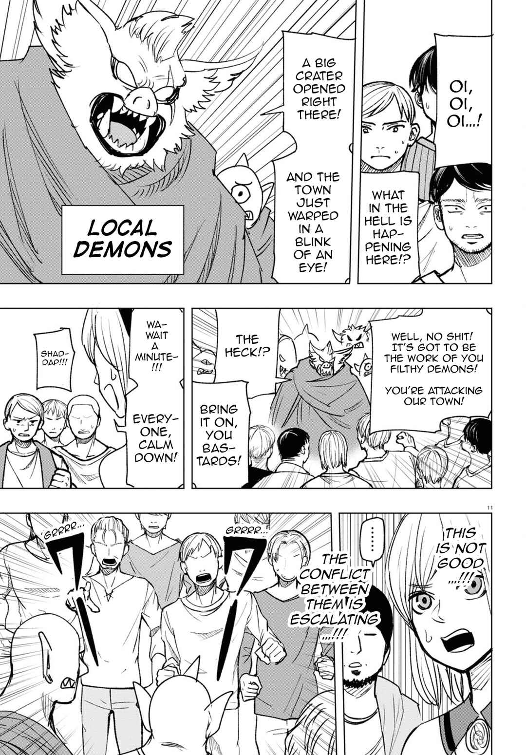 Page 12 Chapter 13 Hiroyuki, Isekai demo Ronpa de Mushou Shimasu