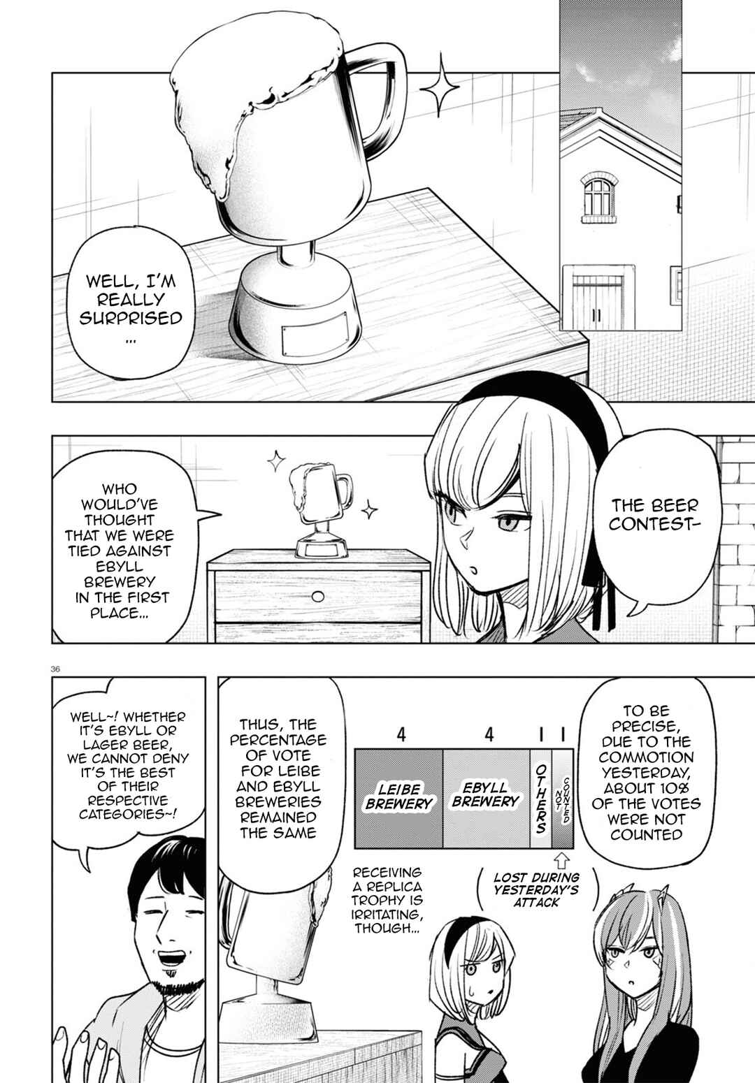 Page 37 Chapter 13 Hiroyuki, Isekai demo Ronpa de Mushou Shimasu