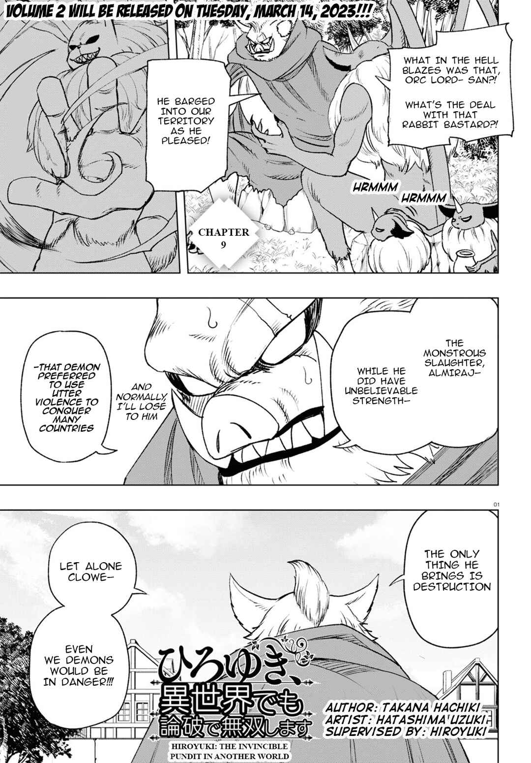 Page 2 Chapter 9 Hiroyuki, Isekai demo Ronpa de Mushou Shimasu