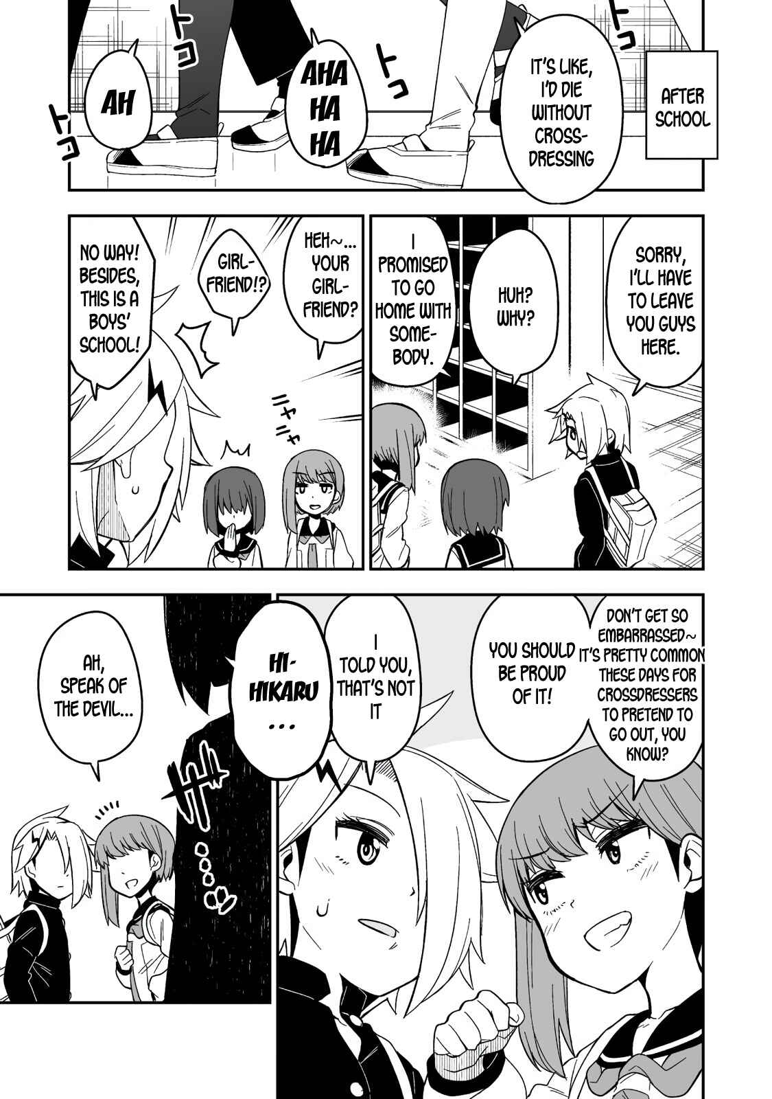 Page 1 Chapter 2 Crossdressing Pandemic