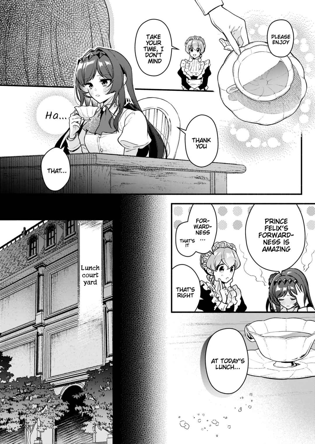 Page 12 Chapter 14 Akuyaku Reijou Route ga Nai Nante, Dare ga Itta no?