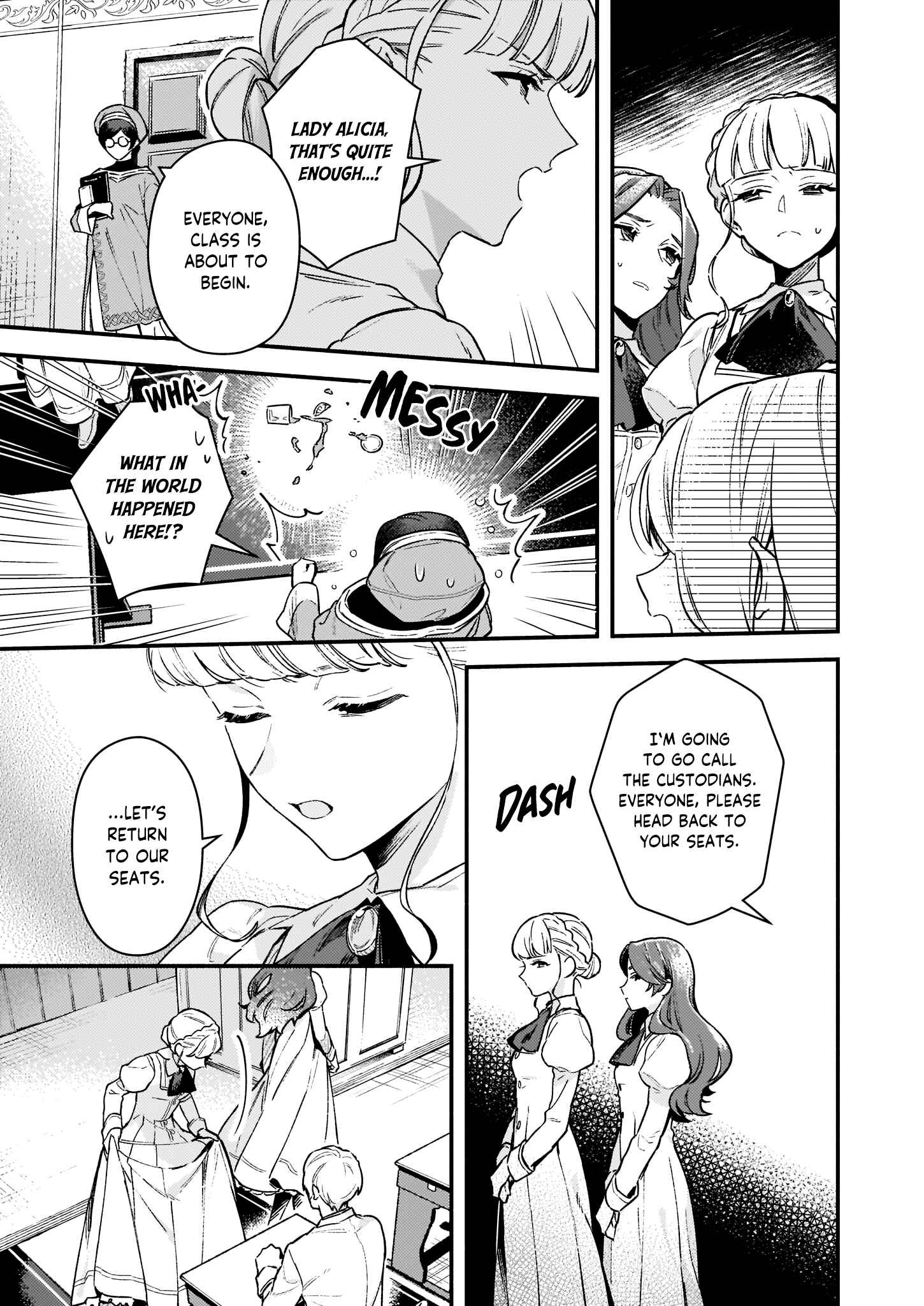 Page 14 Chapter 10.1 Akuyaku Reijou Route ga Nai Nante, Dare ga Itta no?