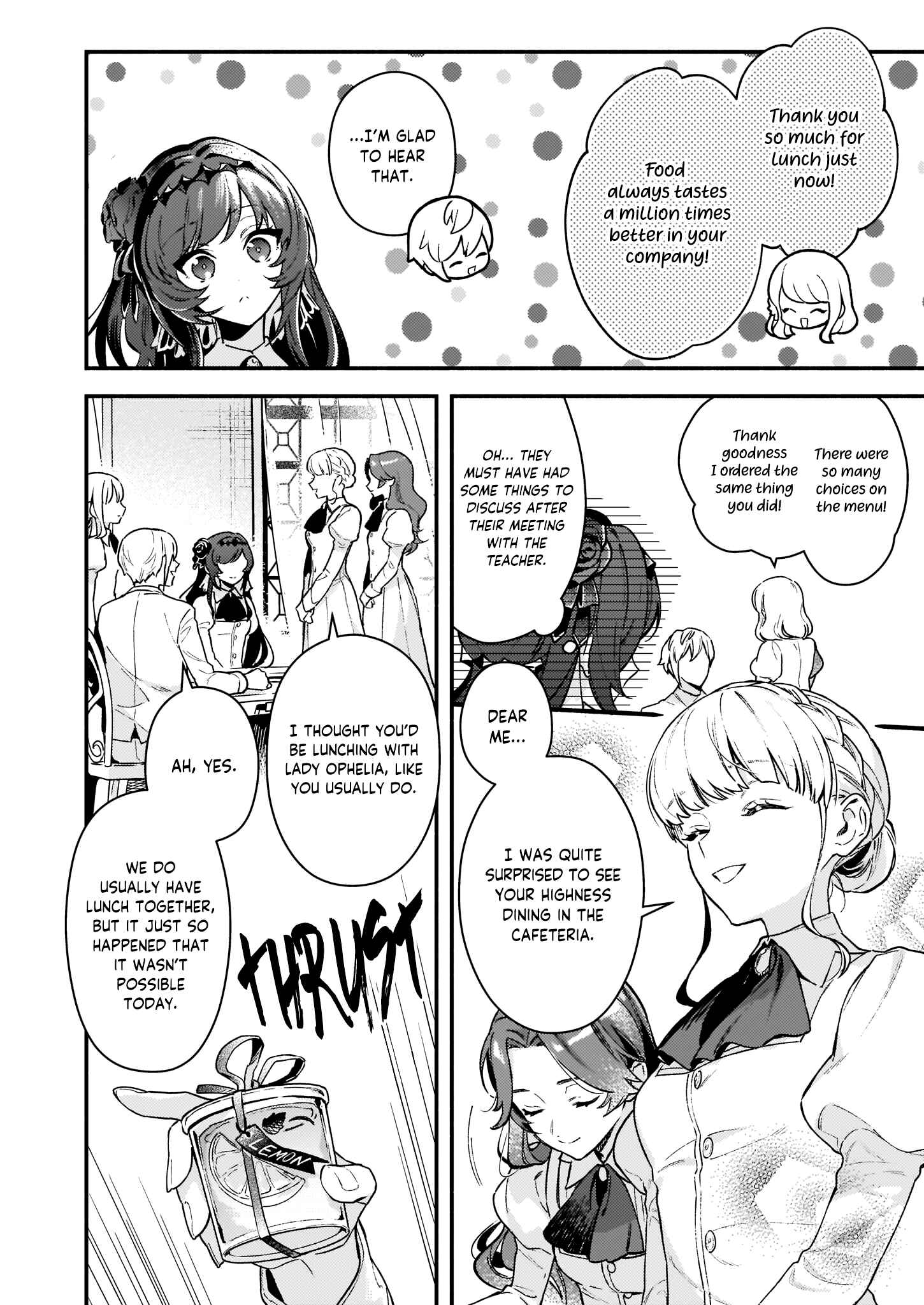 Page 9 Chapter 10.1 Akuyaku Reijou Route ga Nai Nante, Dare ga Itta no?
