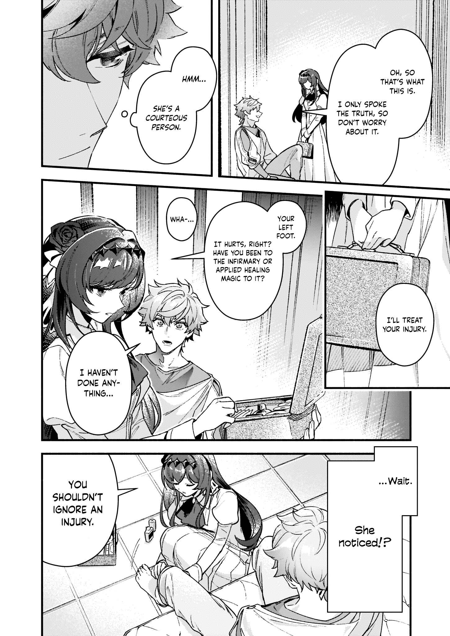 Page 17 Chapter 10.2 Akuyaku Reijou Route ga Nai Nante, Dare ga Itta no?