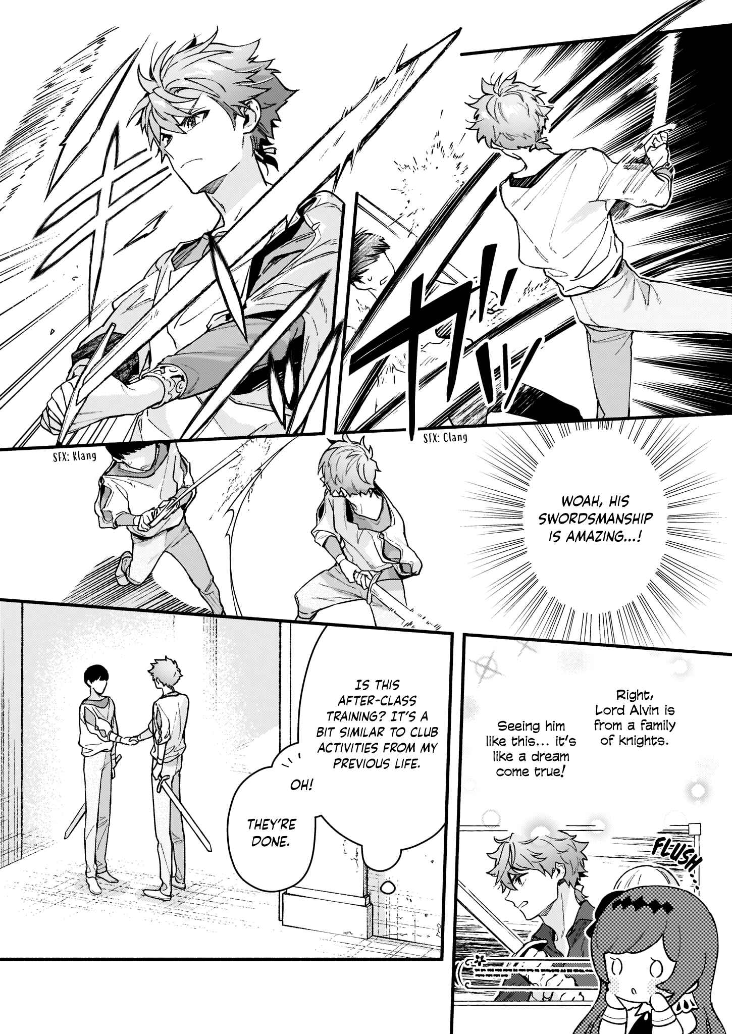 Page 9 Chapter 10.2 Akuyaku Reijou Route ga Nai Nante, Dare ga Itta no?
