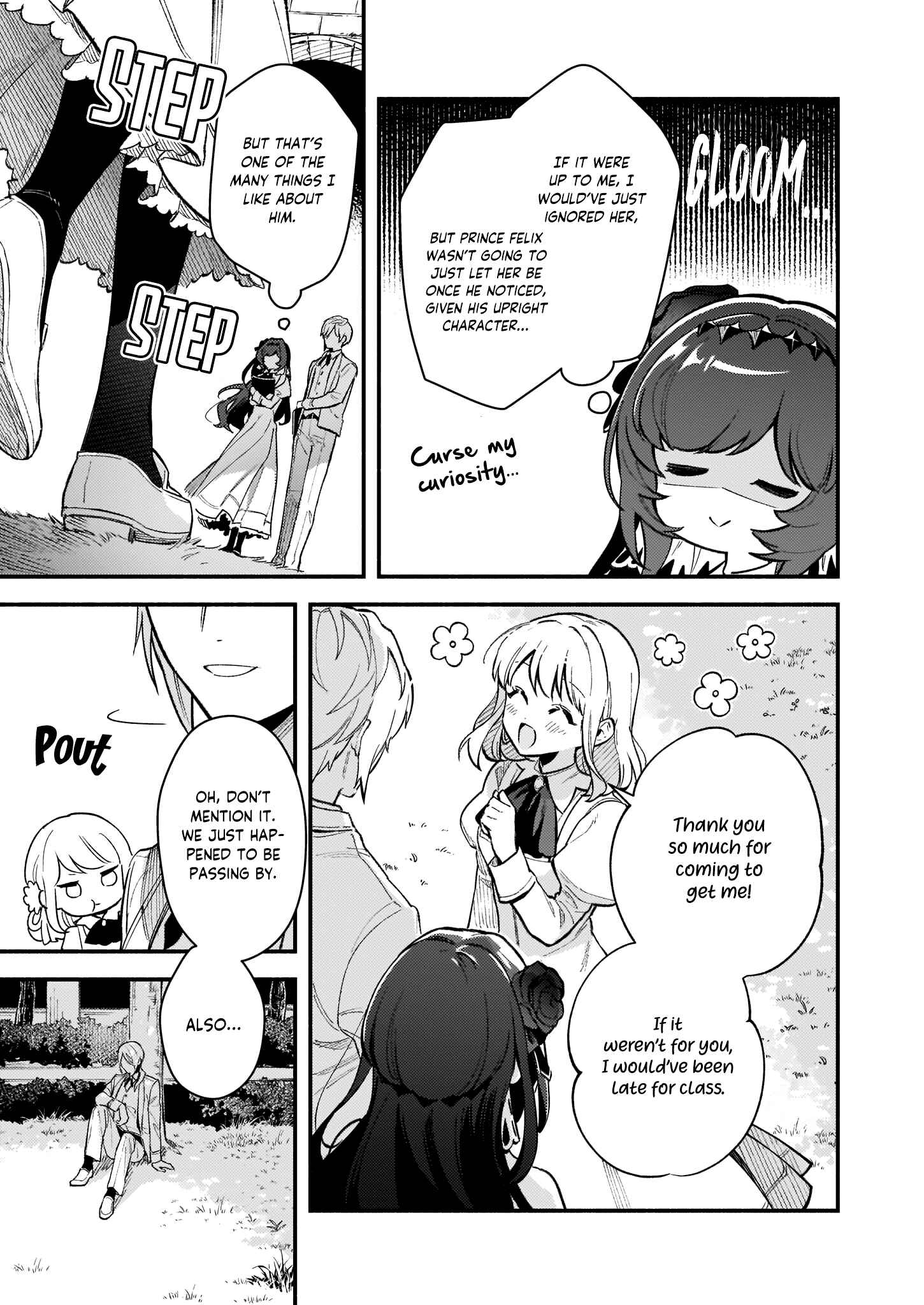 Page 7 Chapter 7.2 Akuyaku Reijou Route ga Nai Nante, Dare ga Itta no?