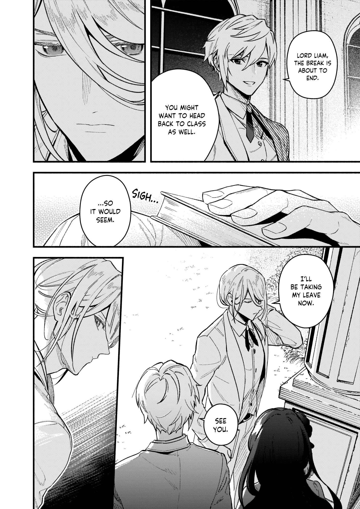 Page 8 Chapter 7.2 Akuyaku Reijou Route ga Nai Nante, Dare ga Itta no?