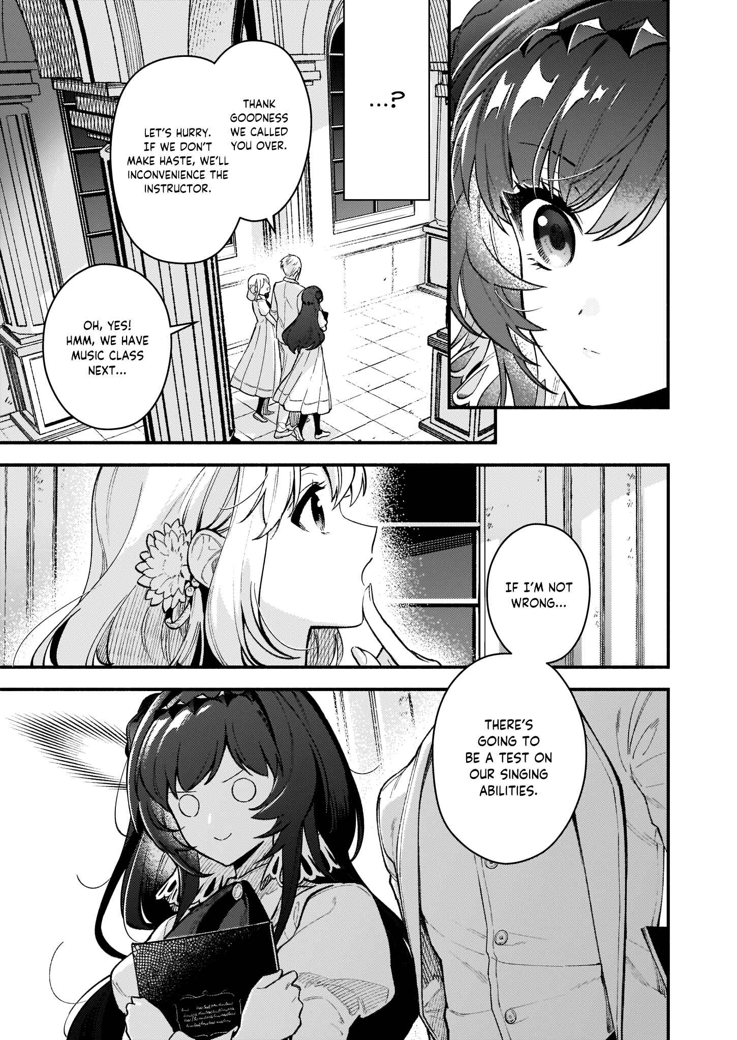Page 9 Chapter 7.2 Akuyaku Reijou Route ga Nai Nante, Dare ga Itta no?