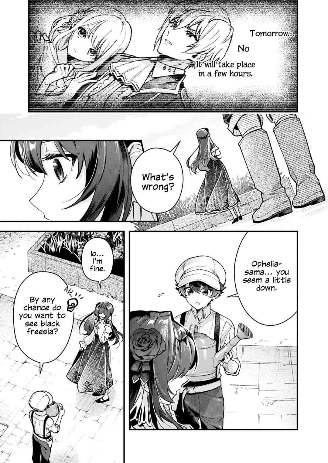 Page 10 Chapter 12.1 Akuyaku Reijou Route ga Nai Nante, Dare ga Itta no?