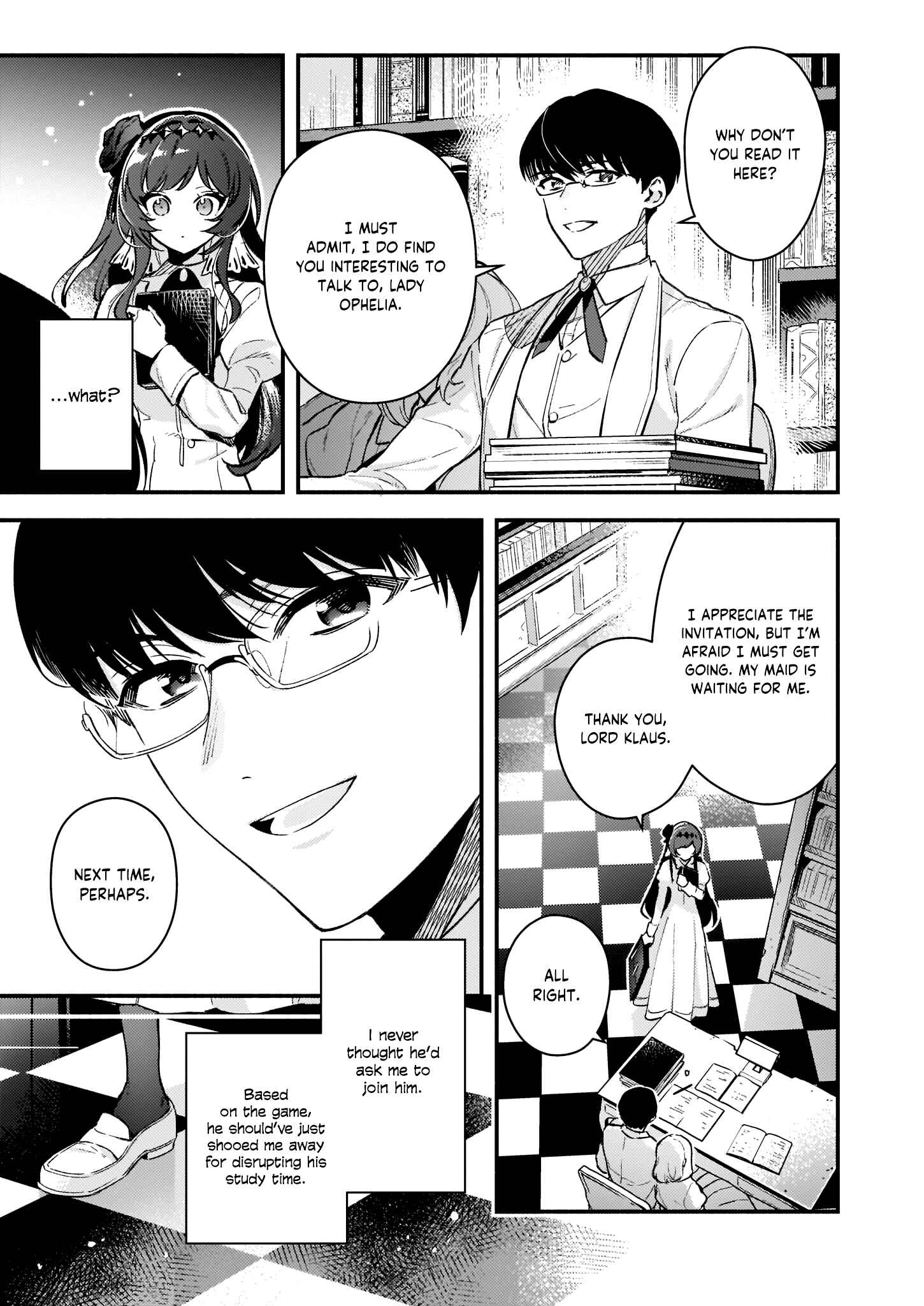 Page 28 Chapter 8 Akuyaku Reijou Route ga Nai Nante, Dare ga Itta no?