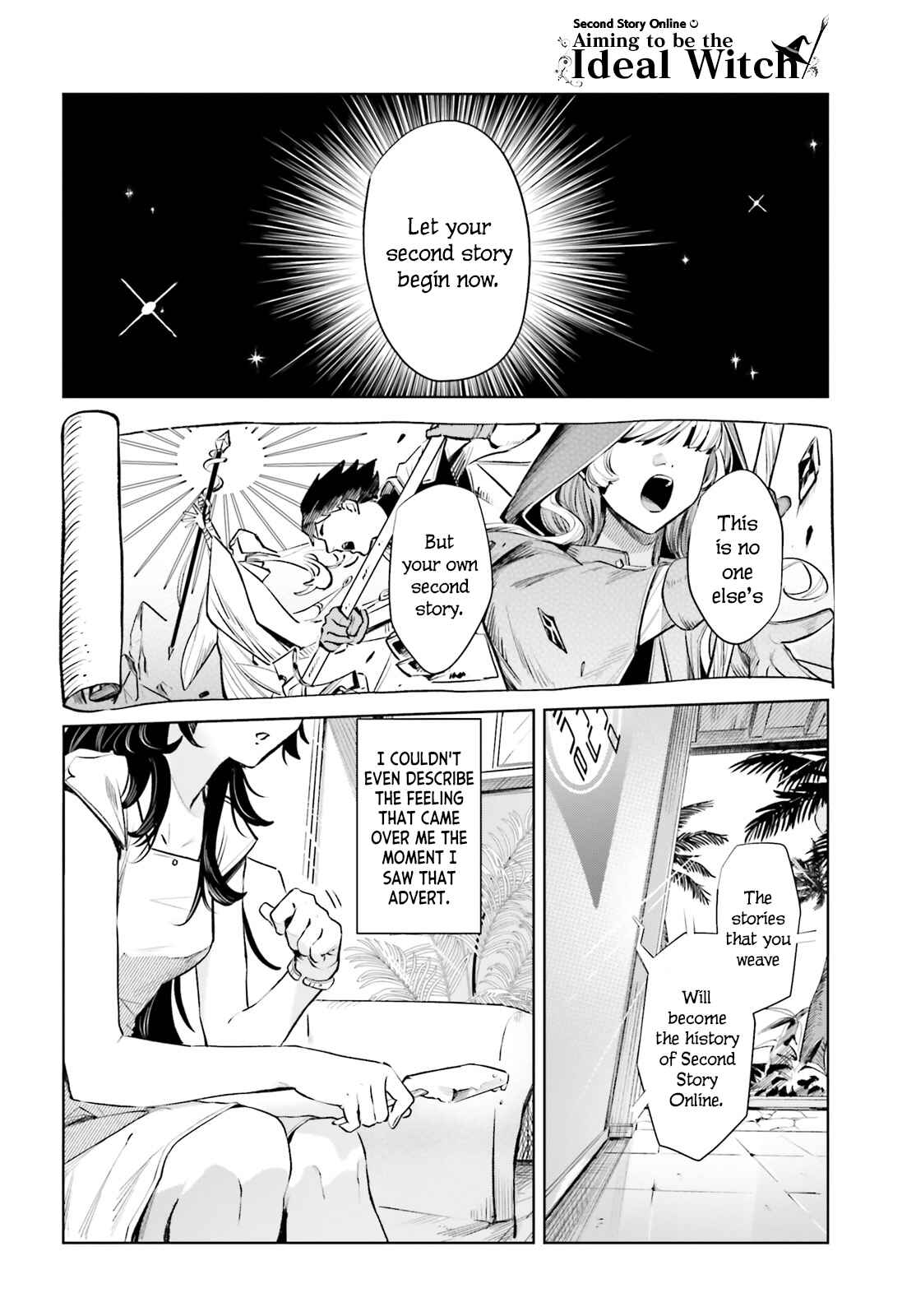 Page 2 Chapter 1 Second Story Online: Aiming To Become The Worlds Number 1. Ideal Witch