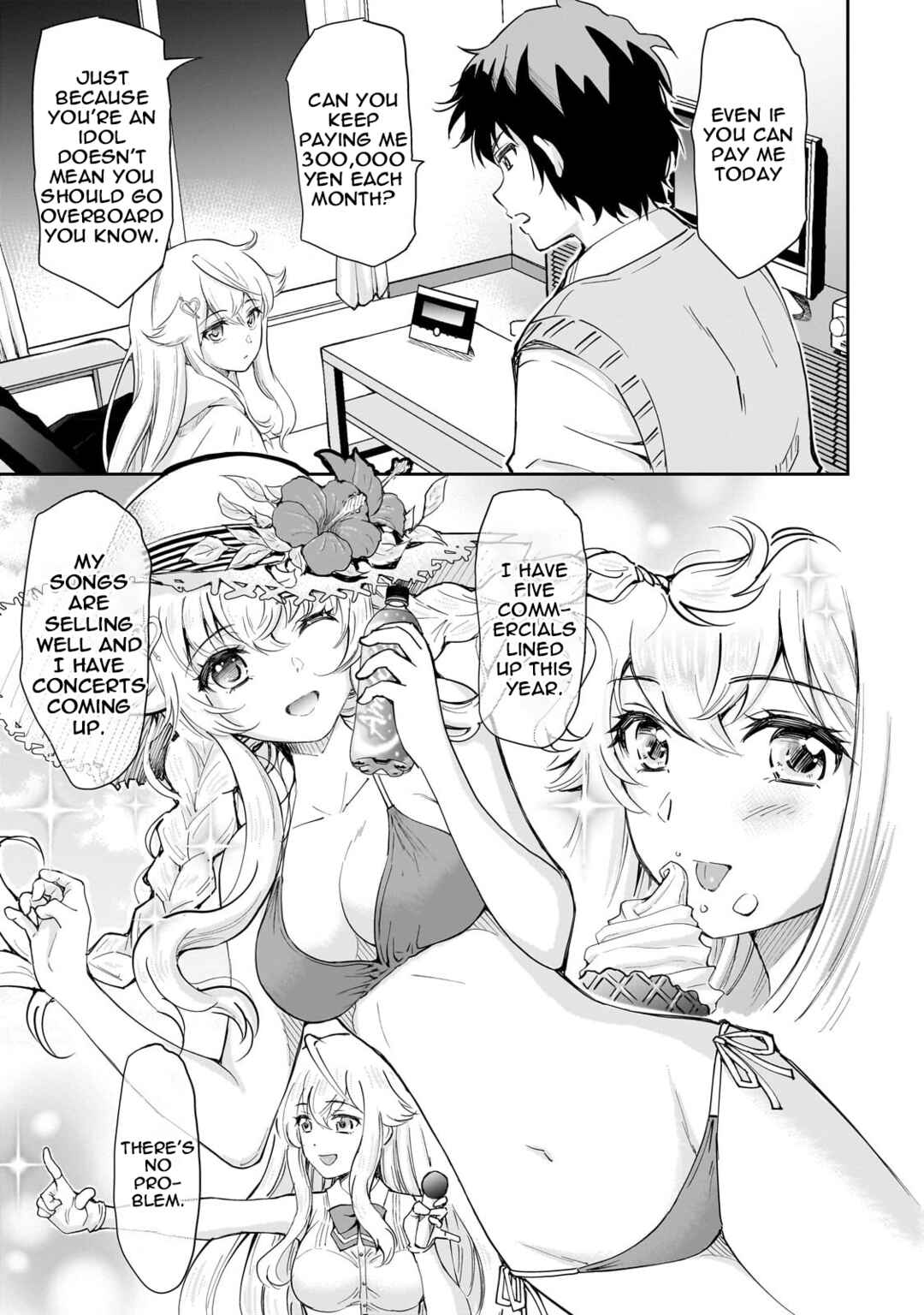 Page 19 Chapter 3 Isshou Hatarakitakunai Ore ga, Classmate no Daininki Idol ni Natsukaretara