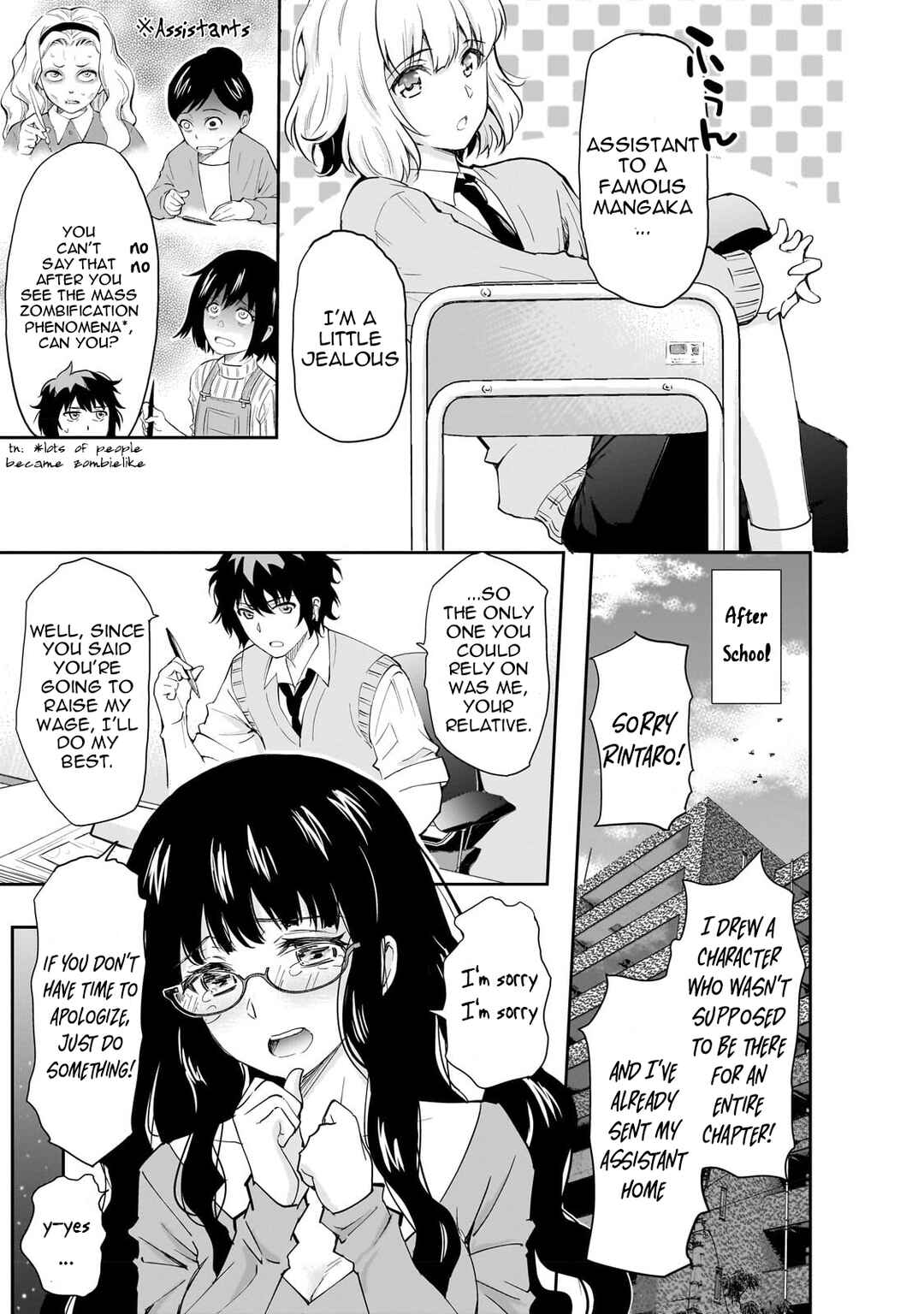 Page 9 Chapter 3 Isshou Hatarakitakunai Ore ga, Classmate no Daininki Idol ni Natsukaretara