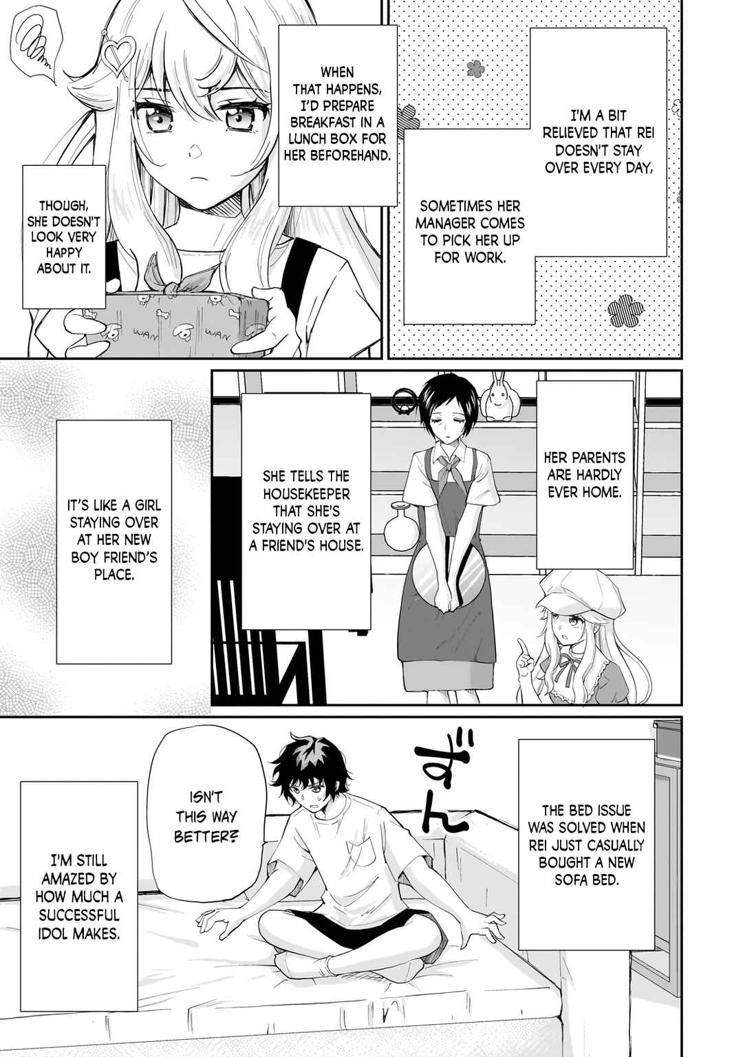 Page 7 Chapter 6 Isshou Hatarakitakunai Ore ga, Classmate no Daininki Idol ni Natsukaretara