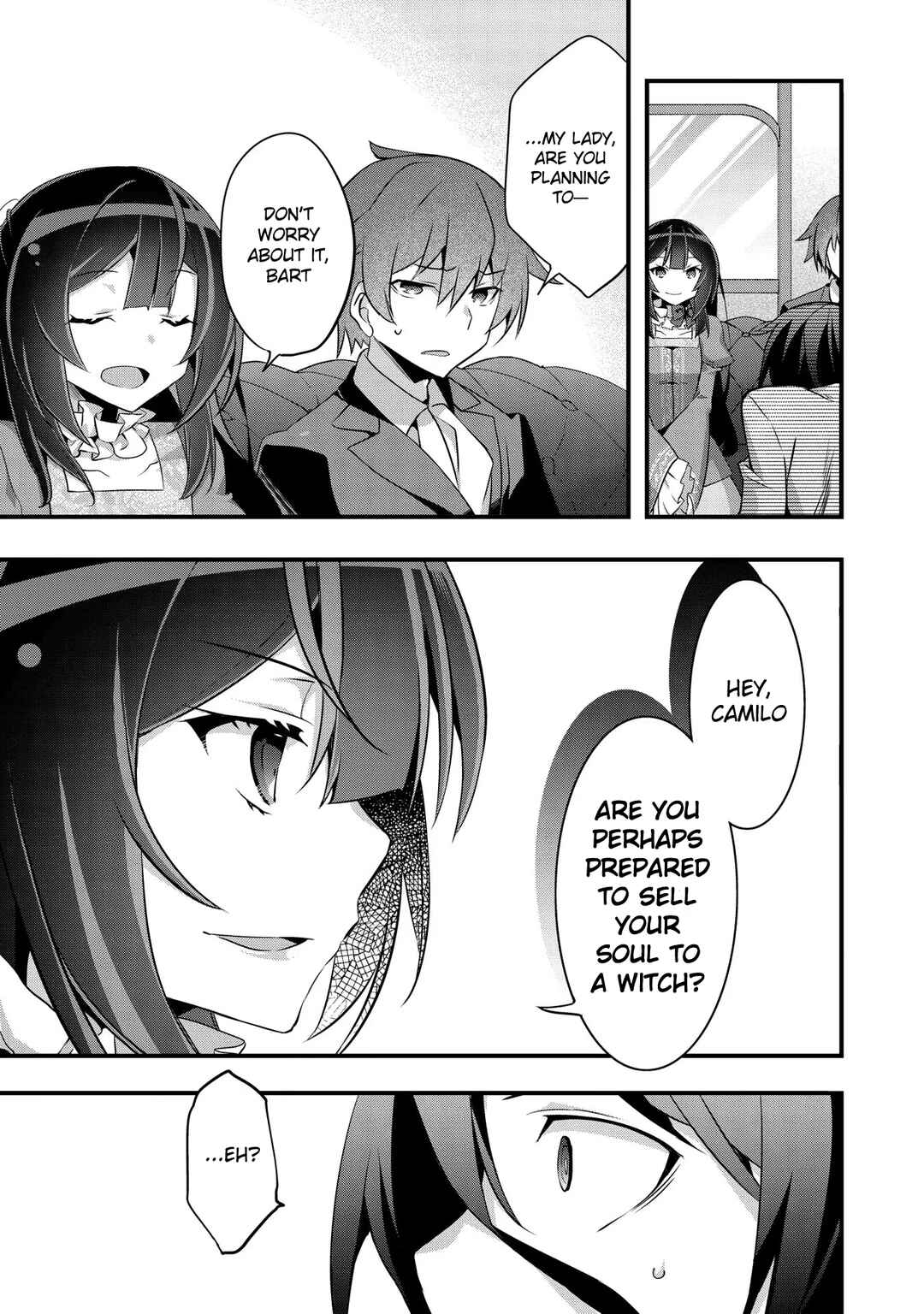 Page 15 Chapter 5 Tensei Mae wa Otoko Datta no de Gyaku Harem wa Okotowari Shite Orimasu