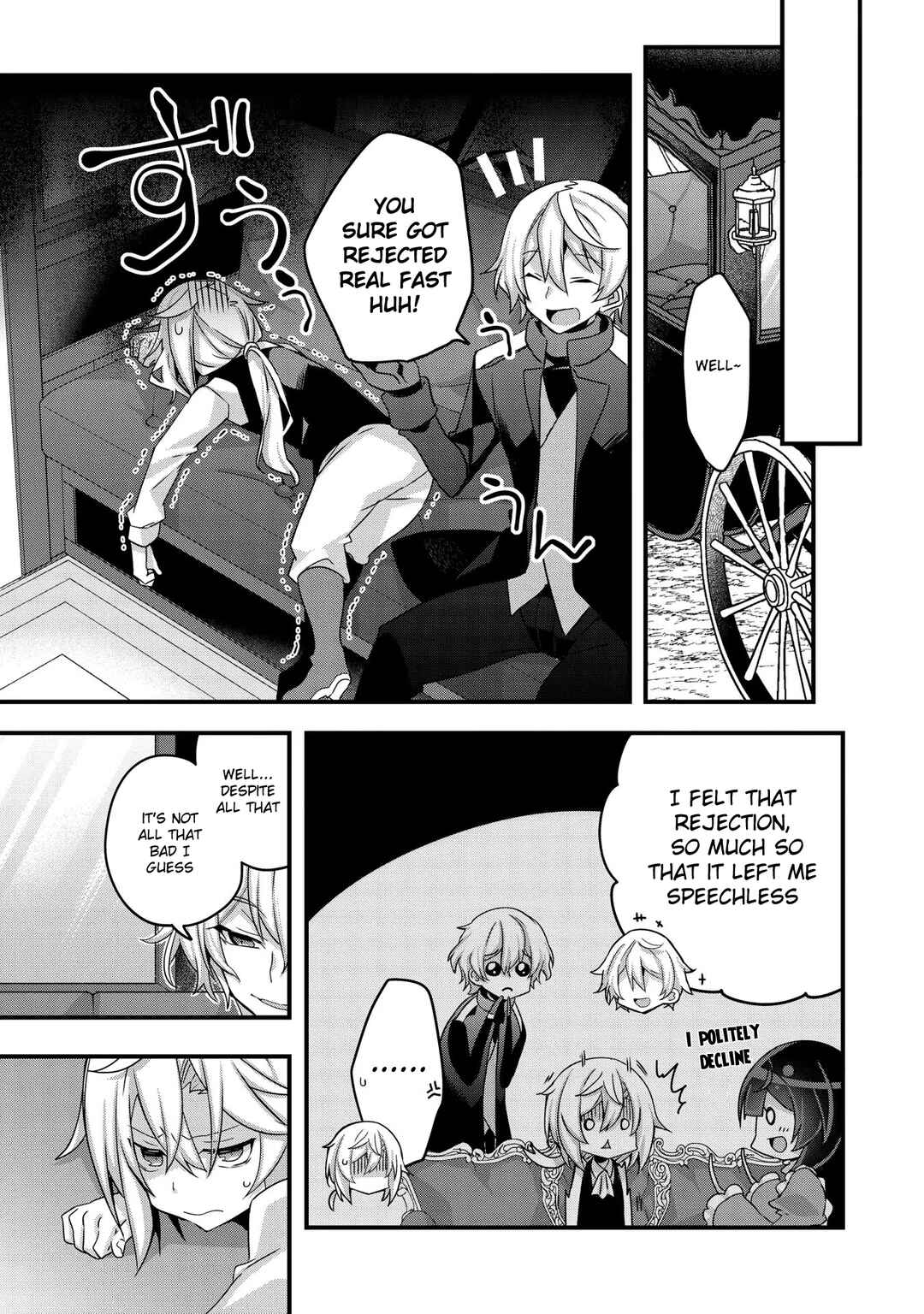 Page 17 Chapter 4 Tensei Mae wa Otoko Datta no de Gyaku Harem wa Okotowari Shite Orimasu