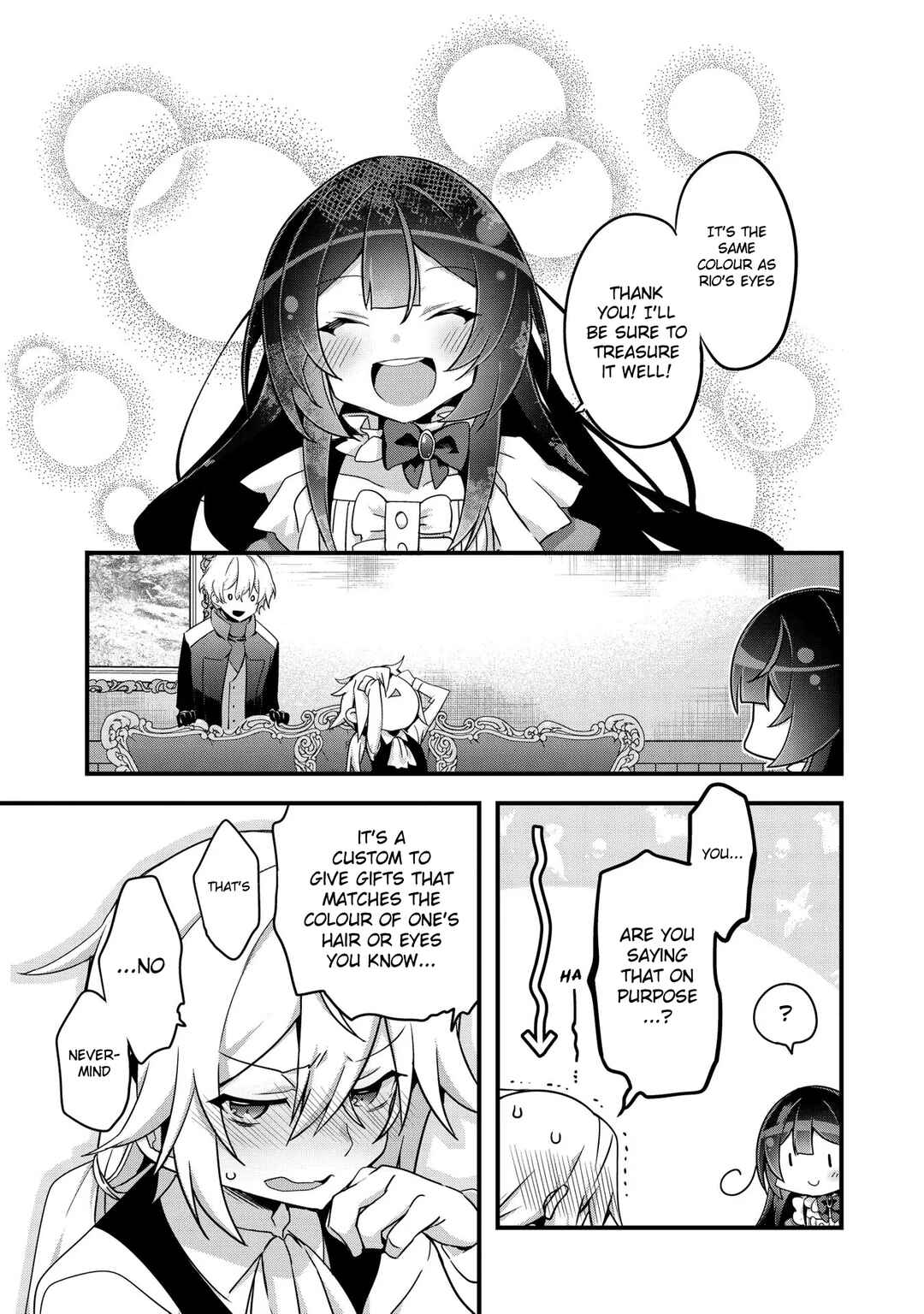 Page 7 Chapter 4 Tensei Mae wa Otoko Datta no de Gyaku Harem wa Okotowari Shite Orimasu