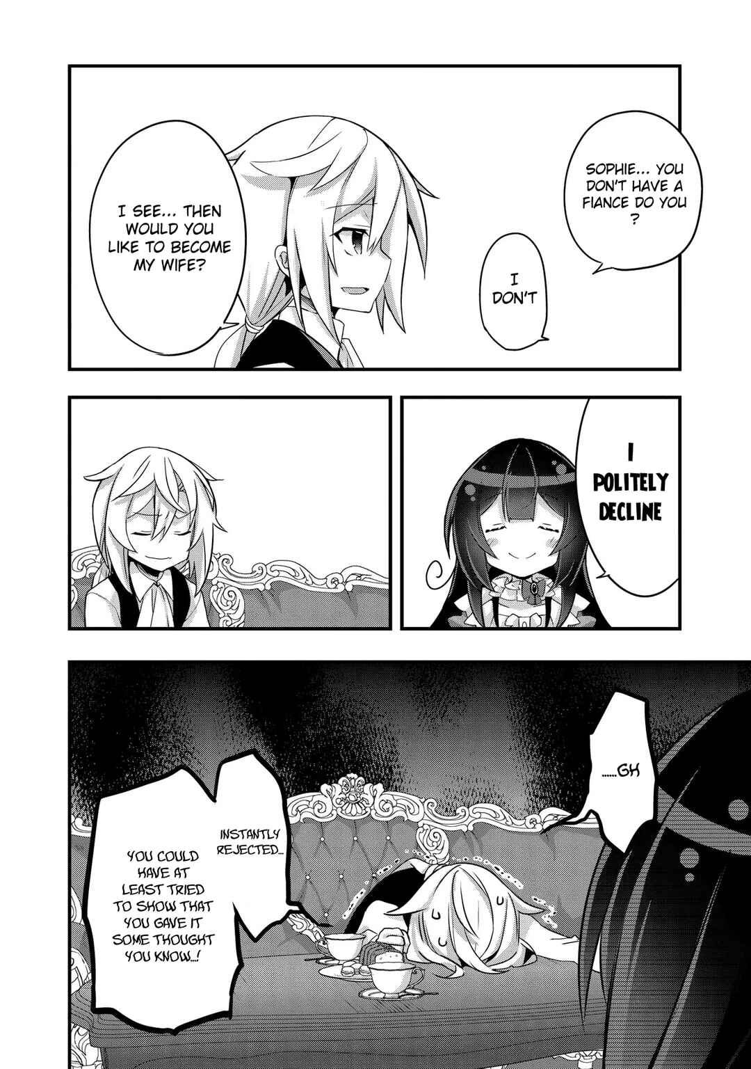 Page 8 Chapter 4 Tensei Mae wa Otoko Datta no de Gyaku Harem wa Okotowari Shite Orimasu