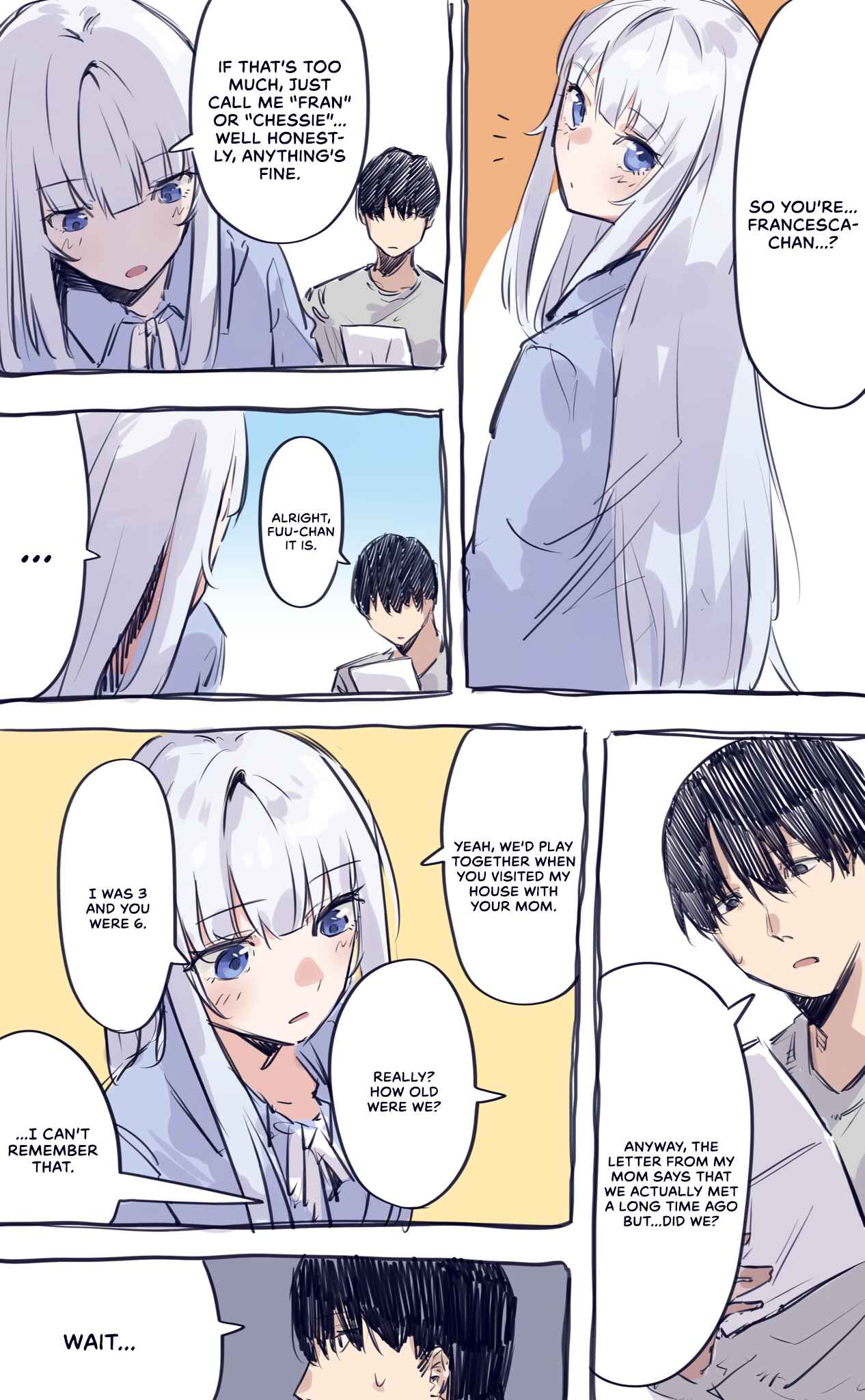 Page 2 Chapter 1 La Ragazza: Living with Francesca (Pre-Serialization)