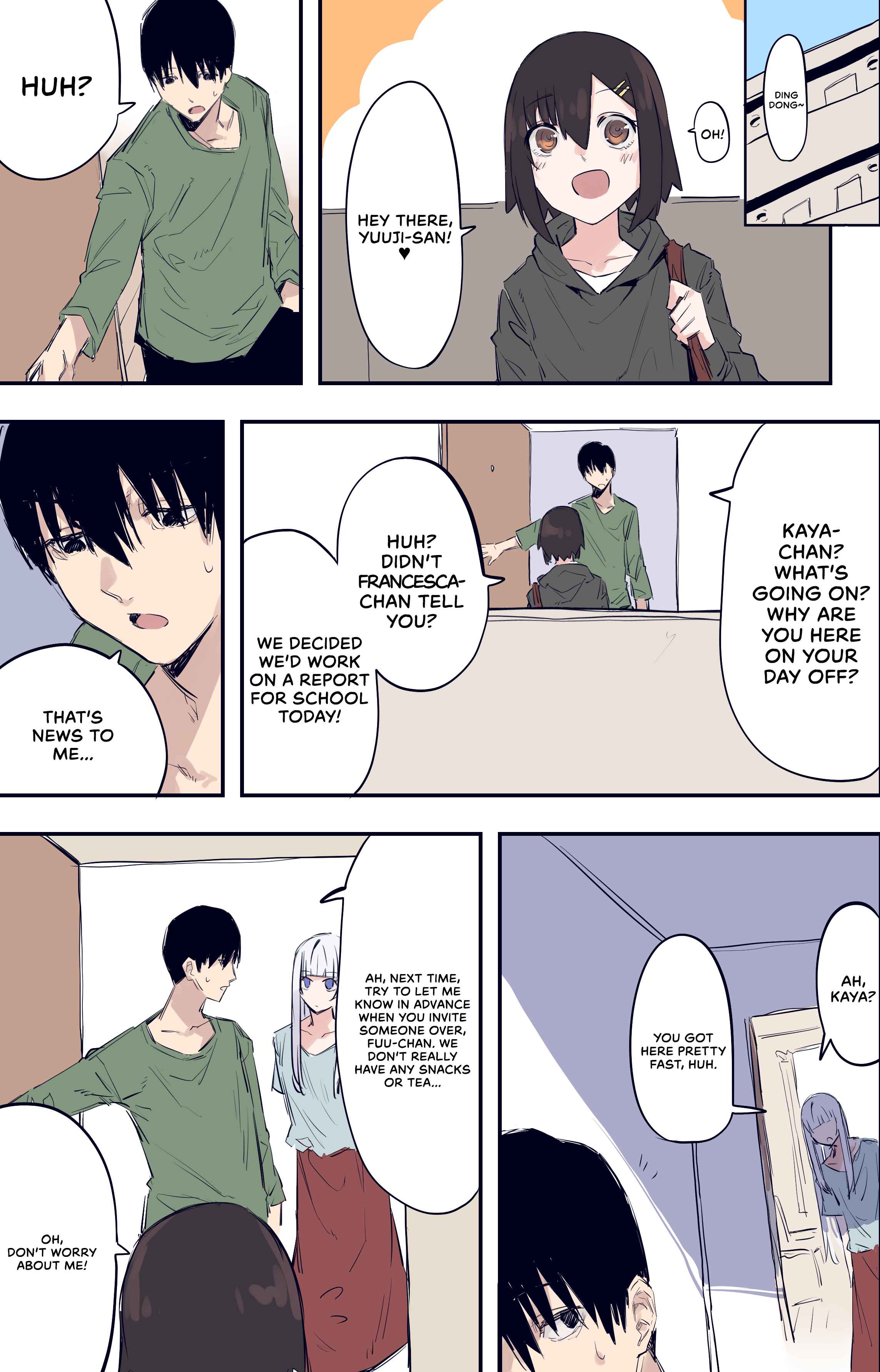 Page 1 Chapter 12 La Ragazza: Living with Francesca (Pre-Serialization)