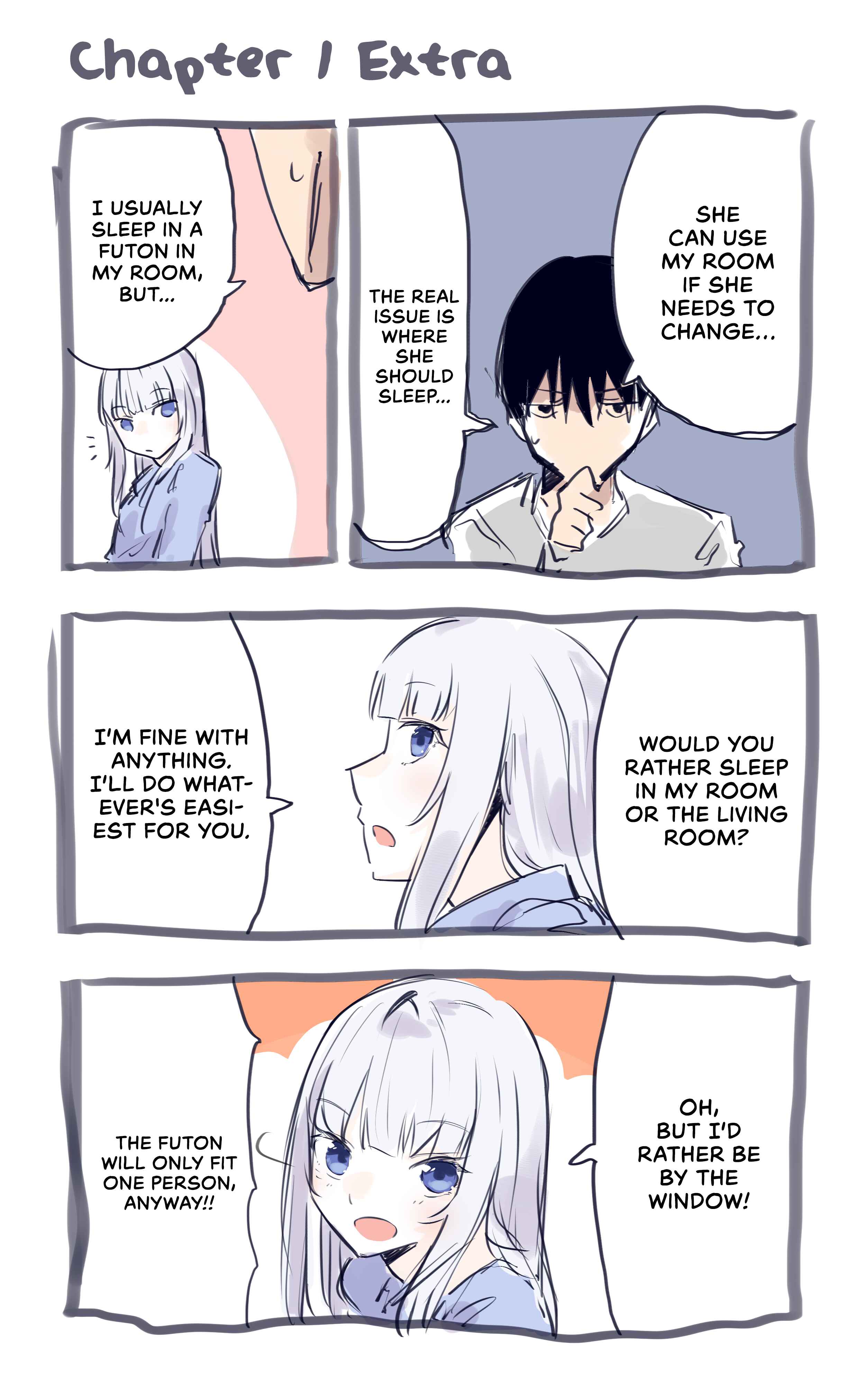 Page 1 Chapter 1.5 La Ragazza: Living with Francesca (Pre-Serialization)