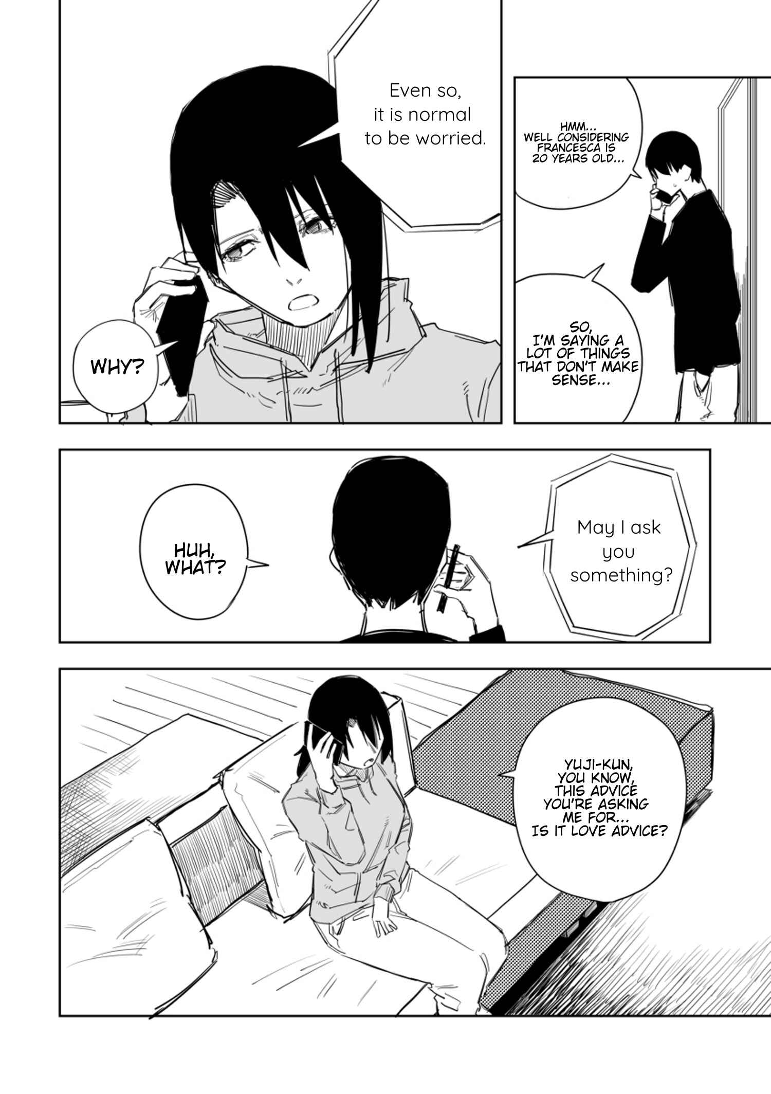 Page 7 Chapter 56 La Ragazza: Living with Francesca (Pre-Serialization)