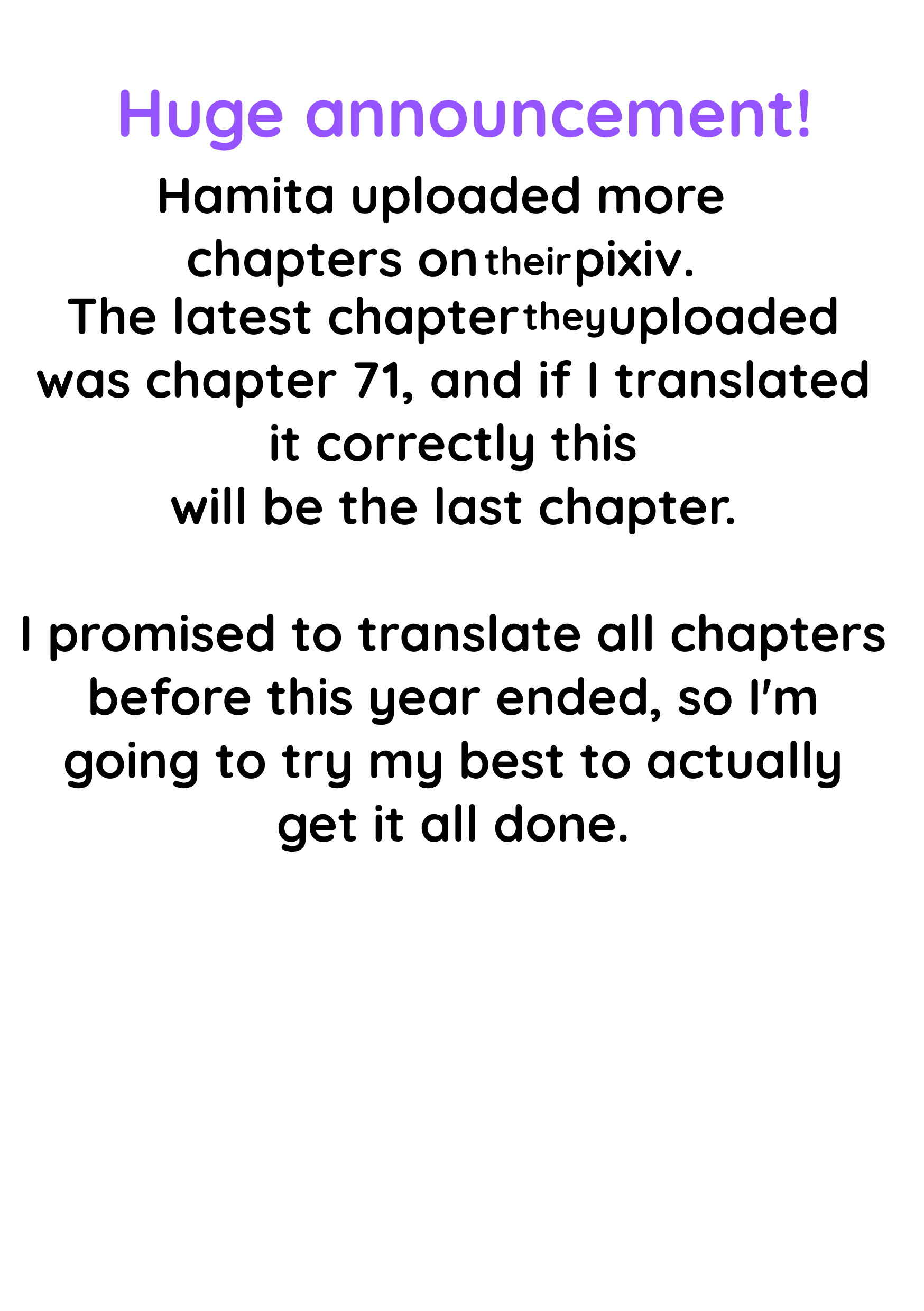 Page 1 Chapter 65 La Ragazza: Living with Francesca (Pre-Serialization)