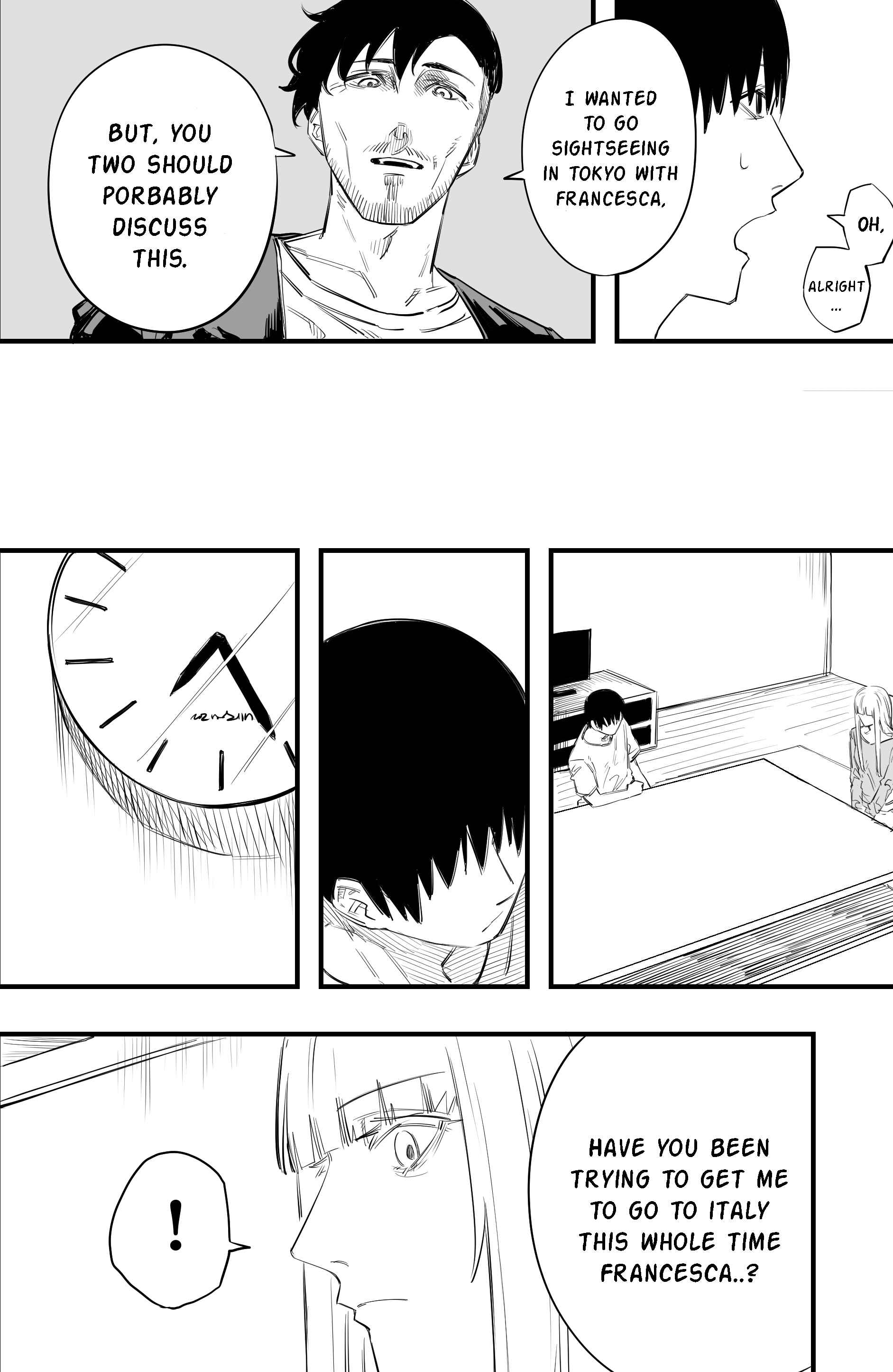 Page 2 Chapter 32 La Ragazza: Living with Francesca (Pre-Serialization)