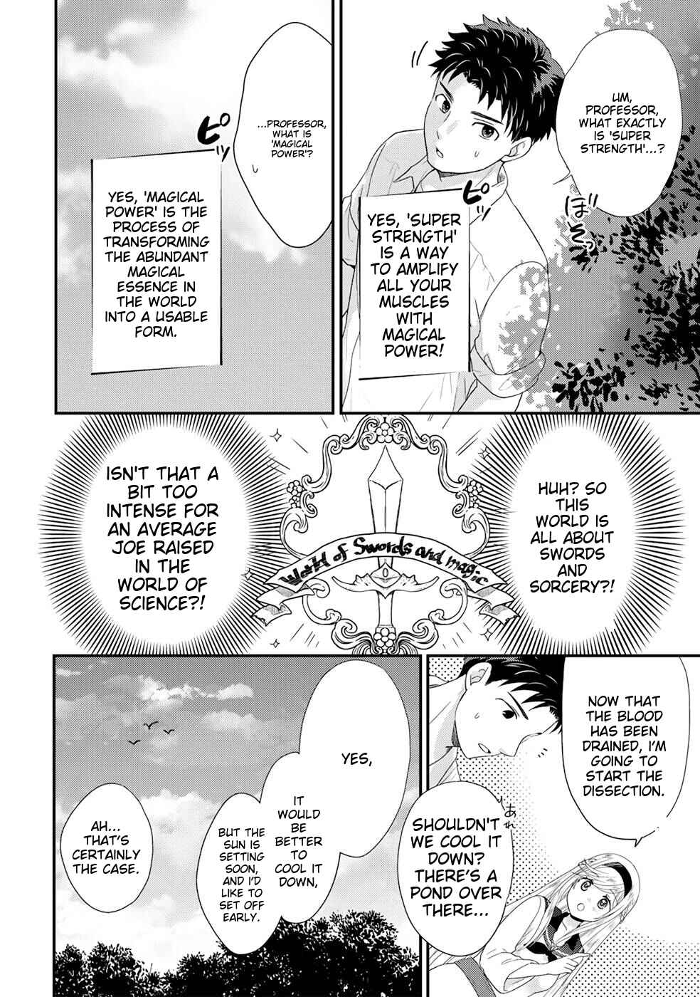 Page 9 Chapter 2 Isekai ni Kita Mitai Dakedo Dousureba Yoi no Darou: Shachiku SE no My Pace Boukenki