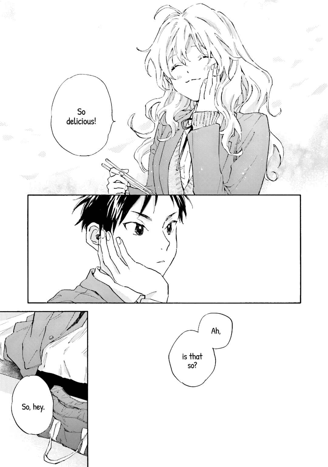 Page 34 Chapter 11 Kanojo to Kare no Kankei ~Heibon na Hayakawa-san to Heibon na Miura-kun no Hibon na Kankei~
