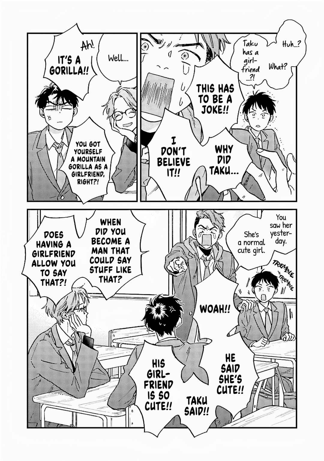 Page 4 Chapter 4 Kanojo to Kare no Kankei ~Heibon na Hayakawa-san to Heibon na Miura-kun no Hibon na Kankei~