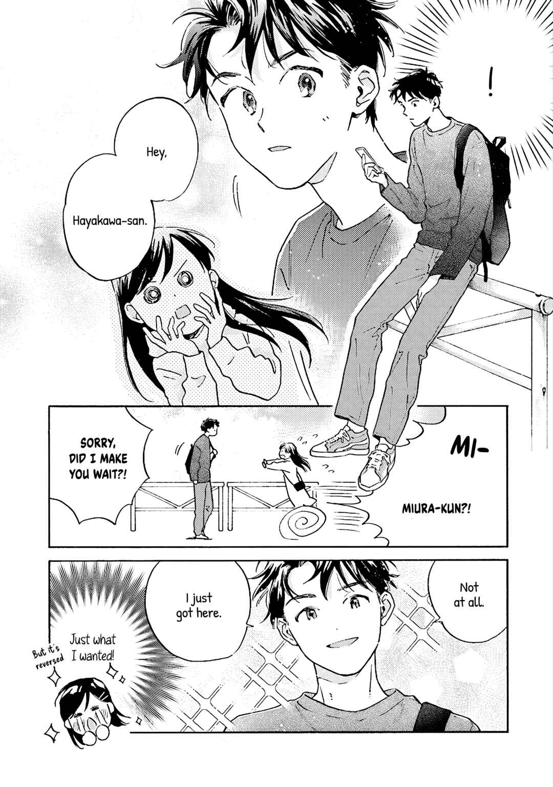 Page 4 Chapter 9 Kanojo to Kare no Kankei ~Heibon na Hayakawa-san to Heibon na Miura-kun no Hibon na Kankei~