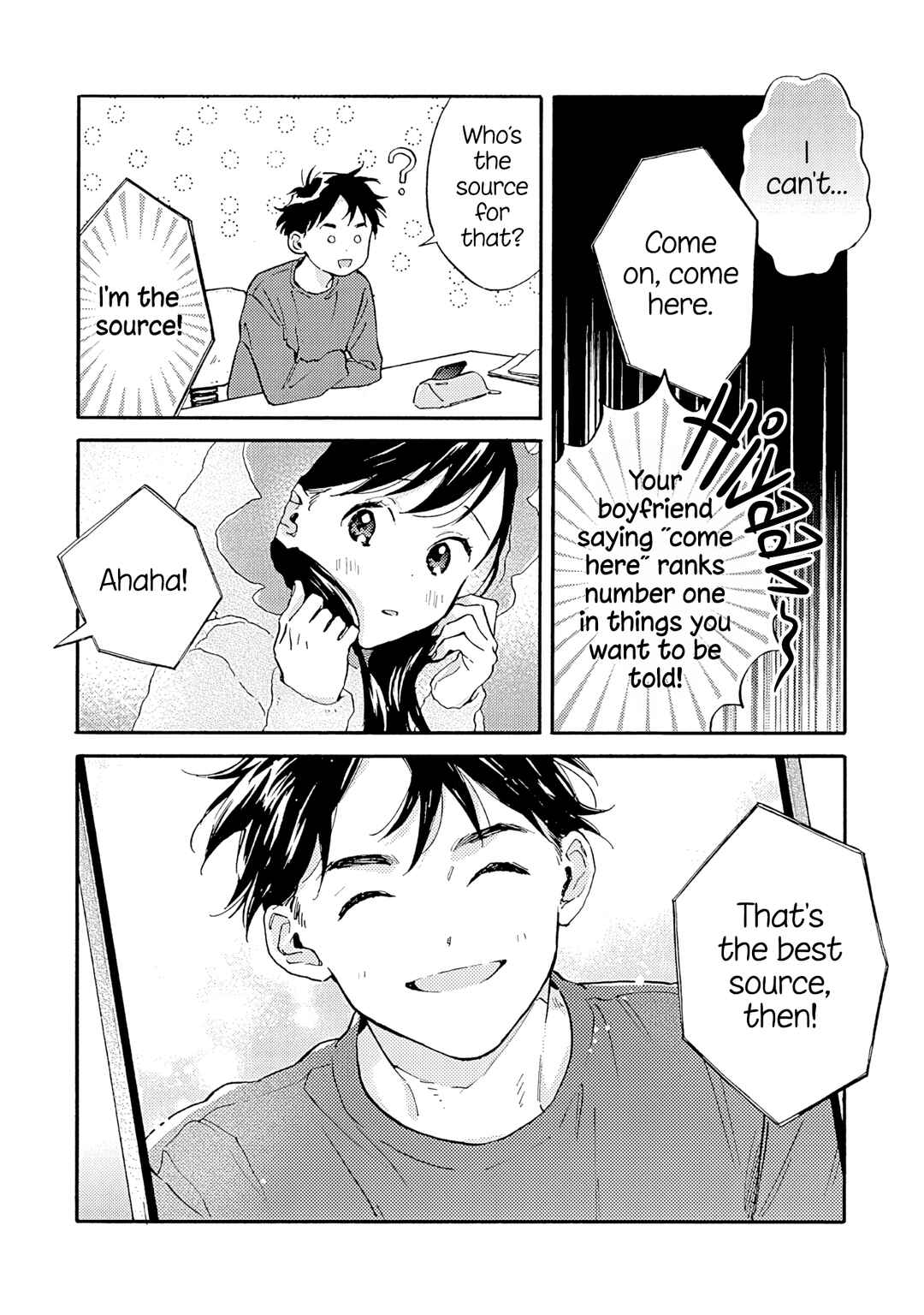 Page 9 Chapter 13 Kanojo to Kare no Kankei ~Heibon na Hayakawa-san to Heibon na Miura-kun no Hibon na Kankei~