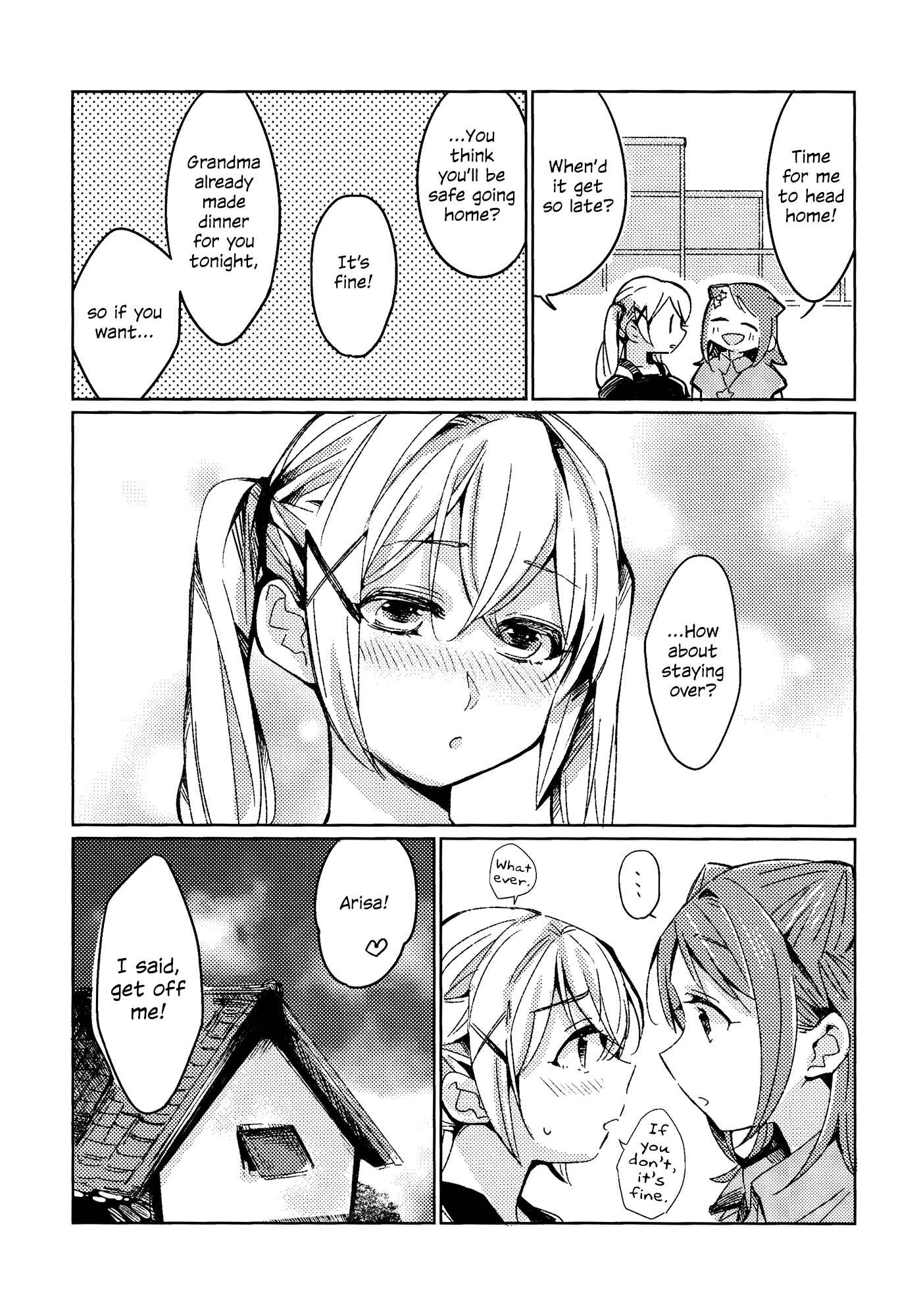 Page 4 Chapter Unknown_822e BanG Dream! - Your Star Song Gift to Me (Doujinshi)