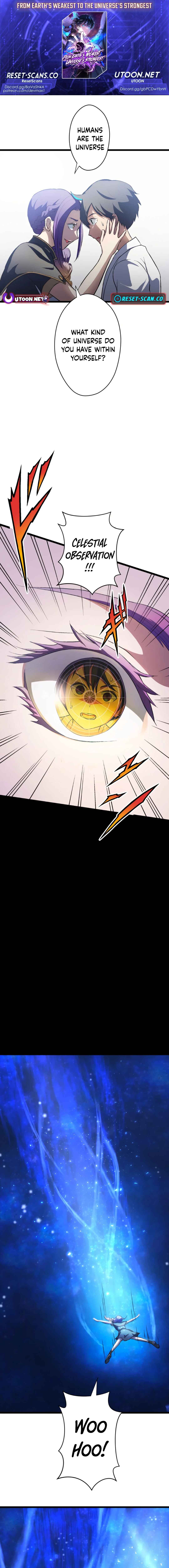 Page 1 Chapter 7 Chouten Hoshokusha ~Chikyuu Saijaku no Ore ga Uchuu Saikyou~