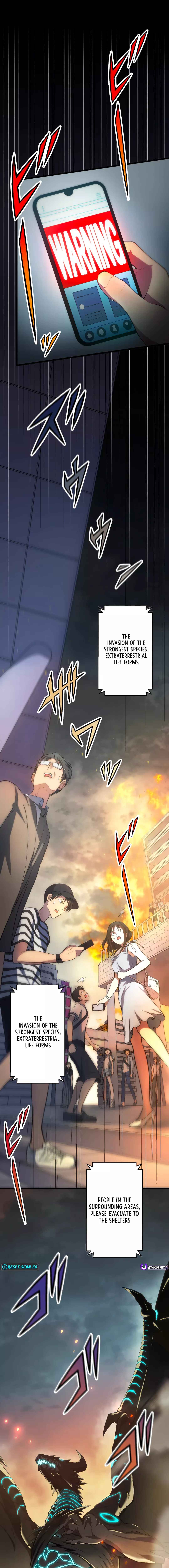 Page 2 Chapter 1 Chouten Hoshokusha ~Chikyuu Saijaku no Ore ga Uchuu Saikyou~
