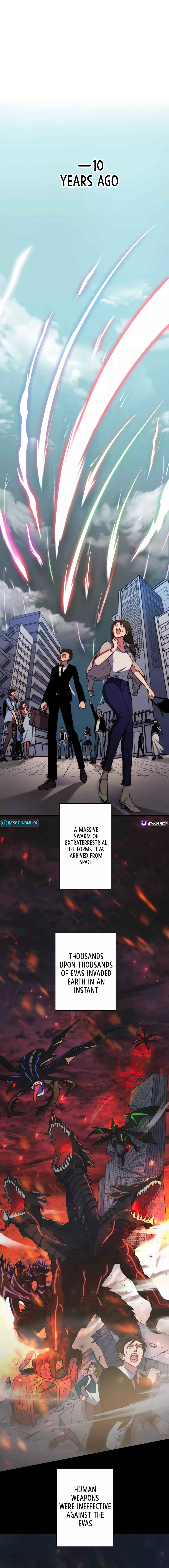 Page 6 Chapter 1 Chouten Hoshokusha ~Chikyuu Saijaku no Ore ga Uchuu Saikyou~
