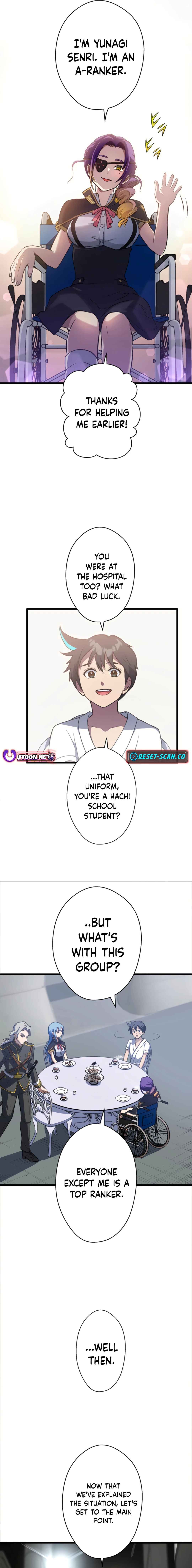 Page 6 Chapter 6 Chouten Hoshokusha ~Chikyuu Saijaku no Ore ga Uchuu Saikyou~
