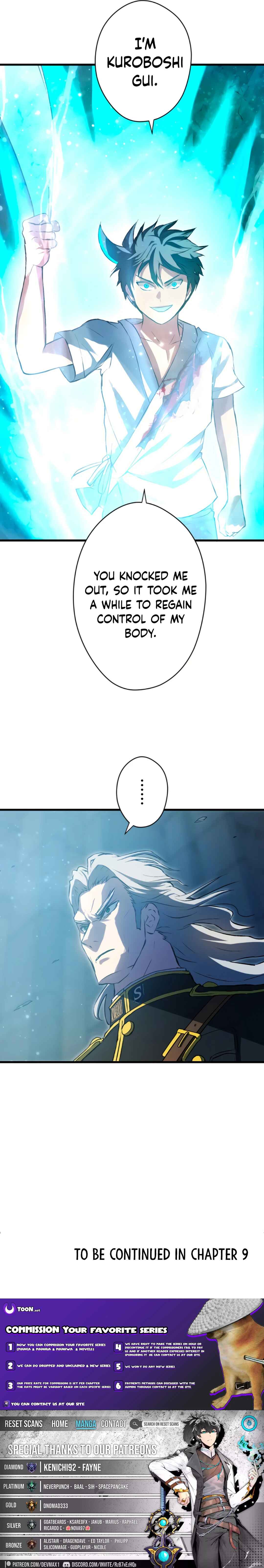 Page 18 Chapter 8 Chouten Hoshokusha ~Chikyuu Saijaku no Ore ga Uchuu Saikyou~