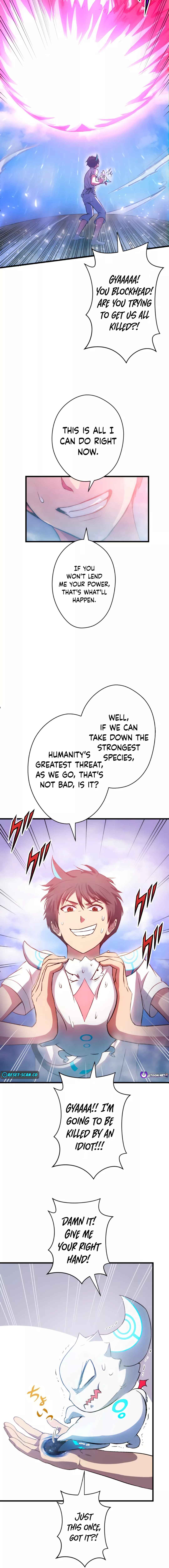 Page 9 Chapter 5 Chouten Hoshokusha ~Chikyuu Saijaku no Ore ga Uchuu Saikyou~