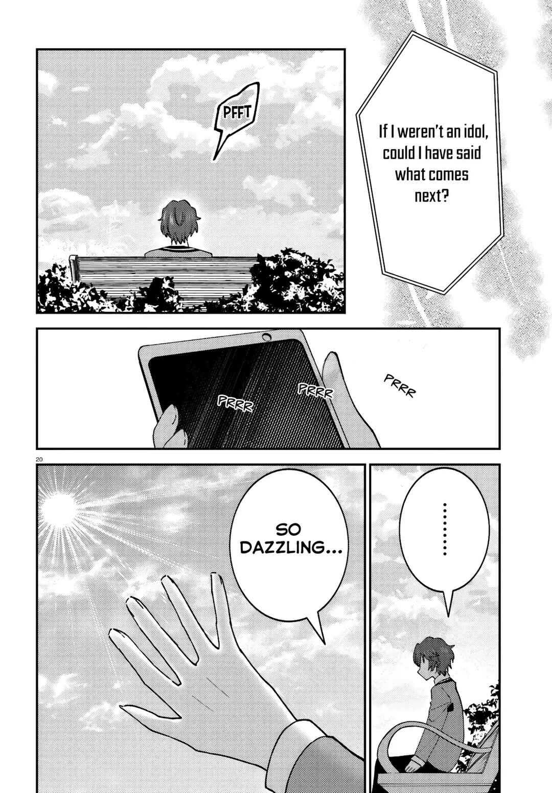 Page 20 Chapter 10 Ore no Haitoku Meshi wo Onedari Sezu ni Irarenai, Otonari no Top Idol-sama